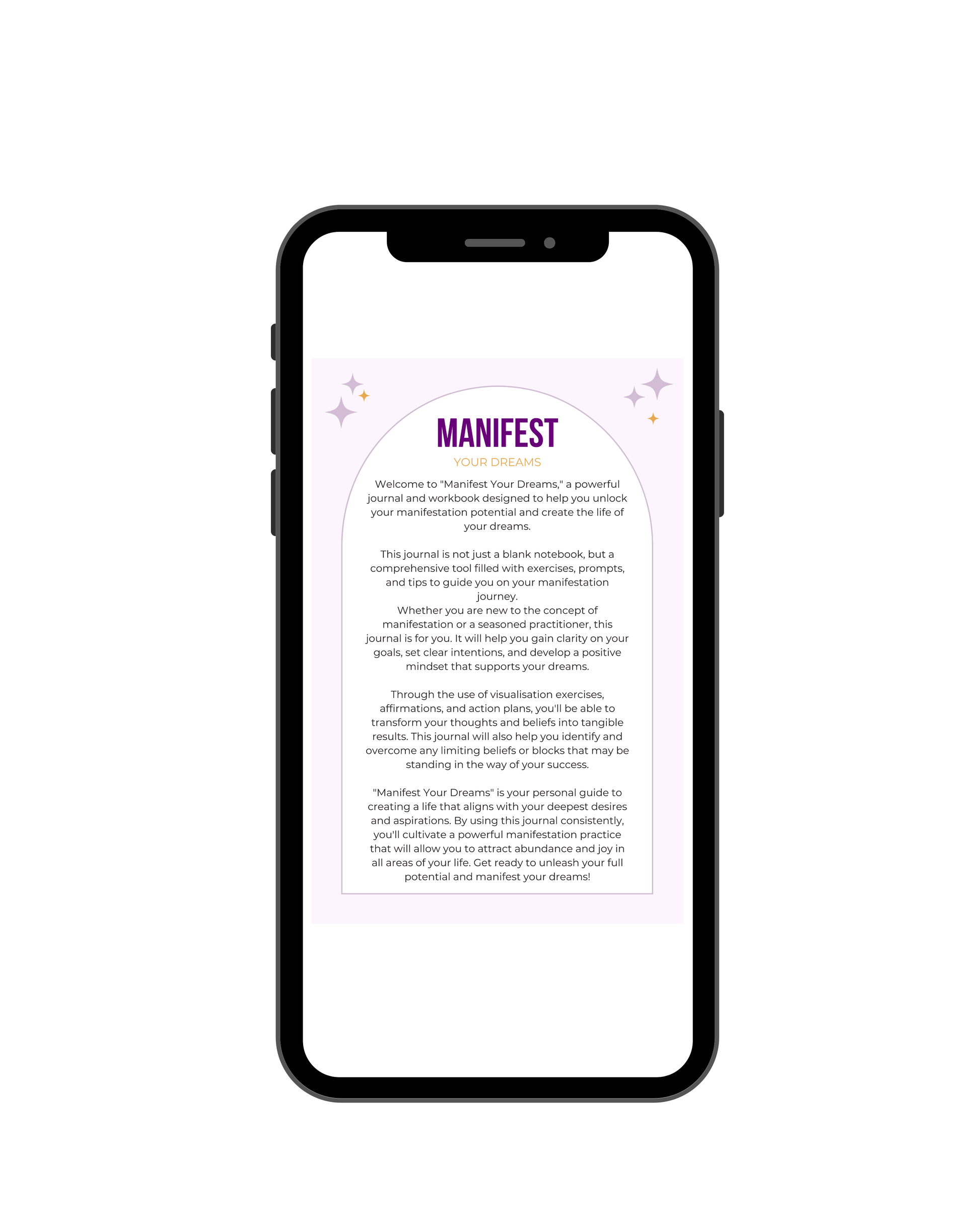 Digital Manifestation Journal & Workbook