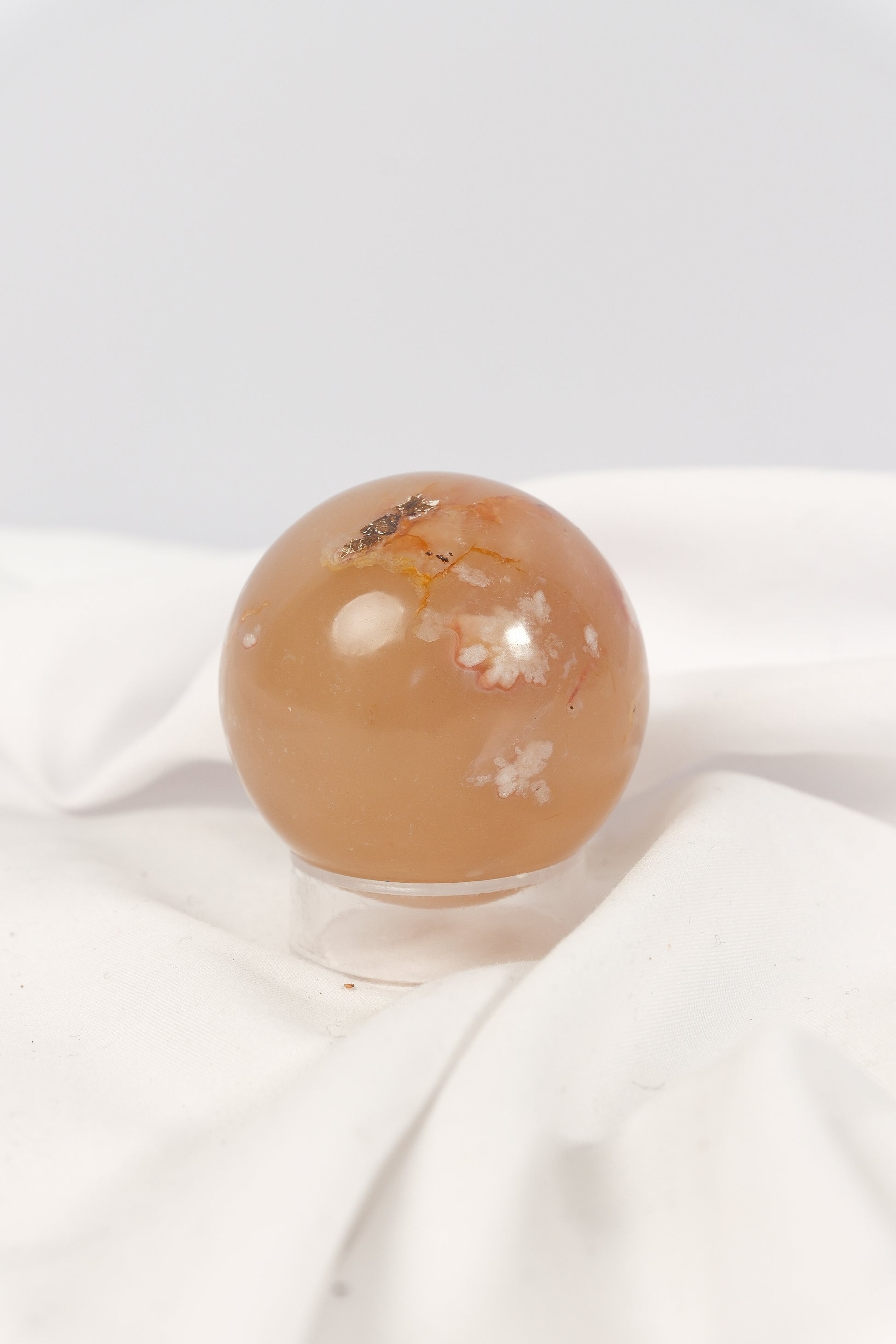 Flower Agate Sphere - misfit