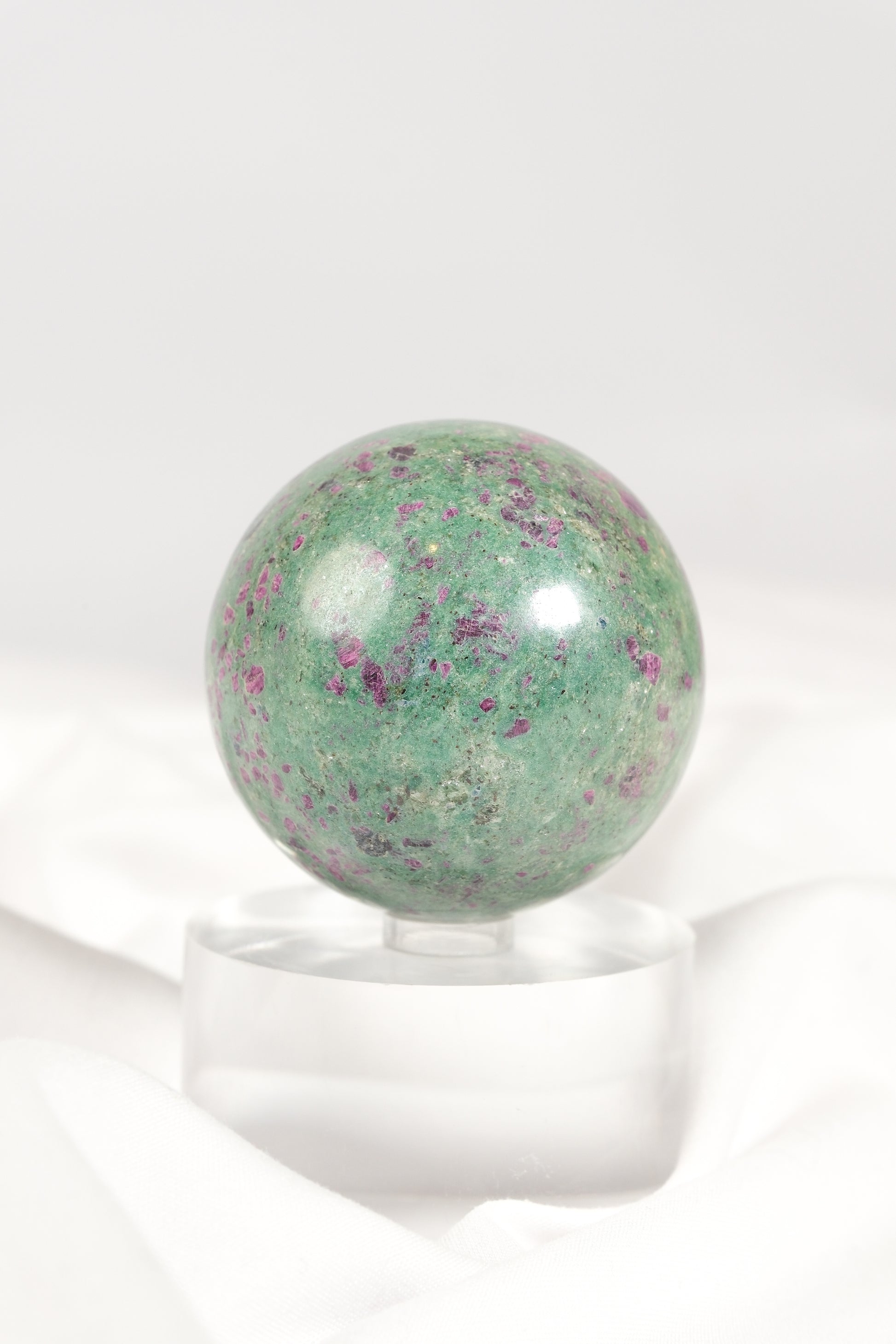 Ruby Fuchsite Sphere