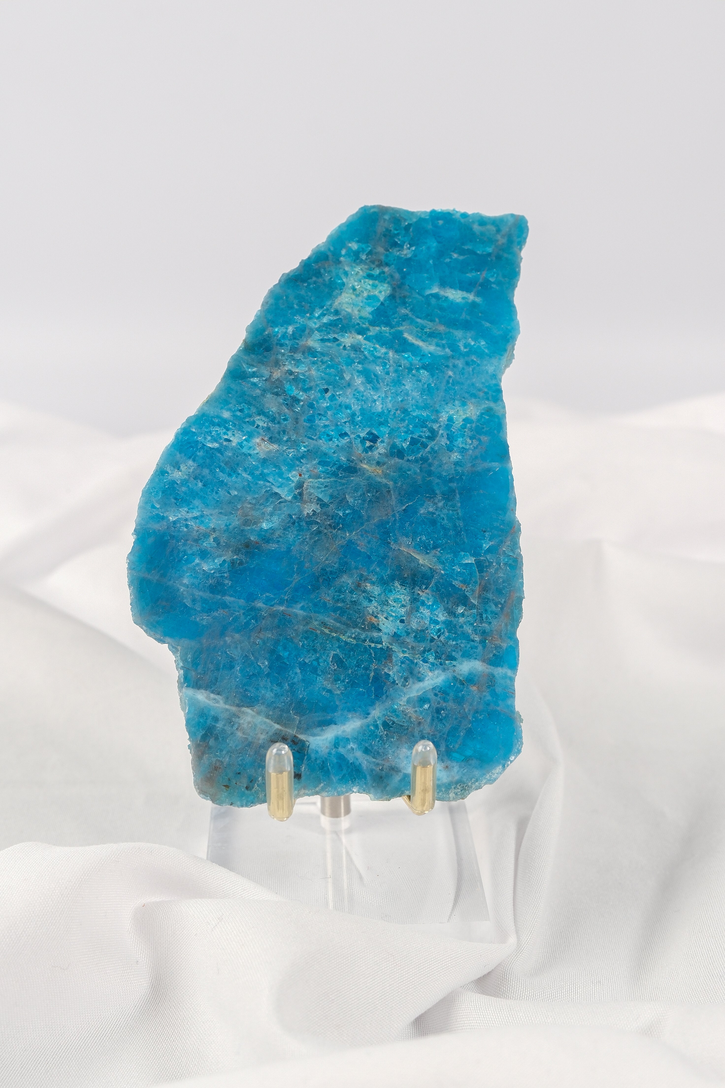 Blue Apatite Slab