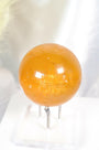 Honey Calcite Sphere Healing Crystal.