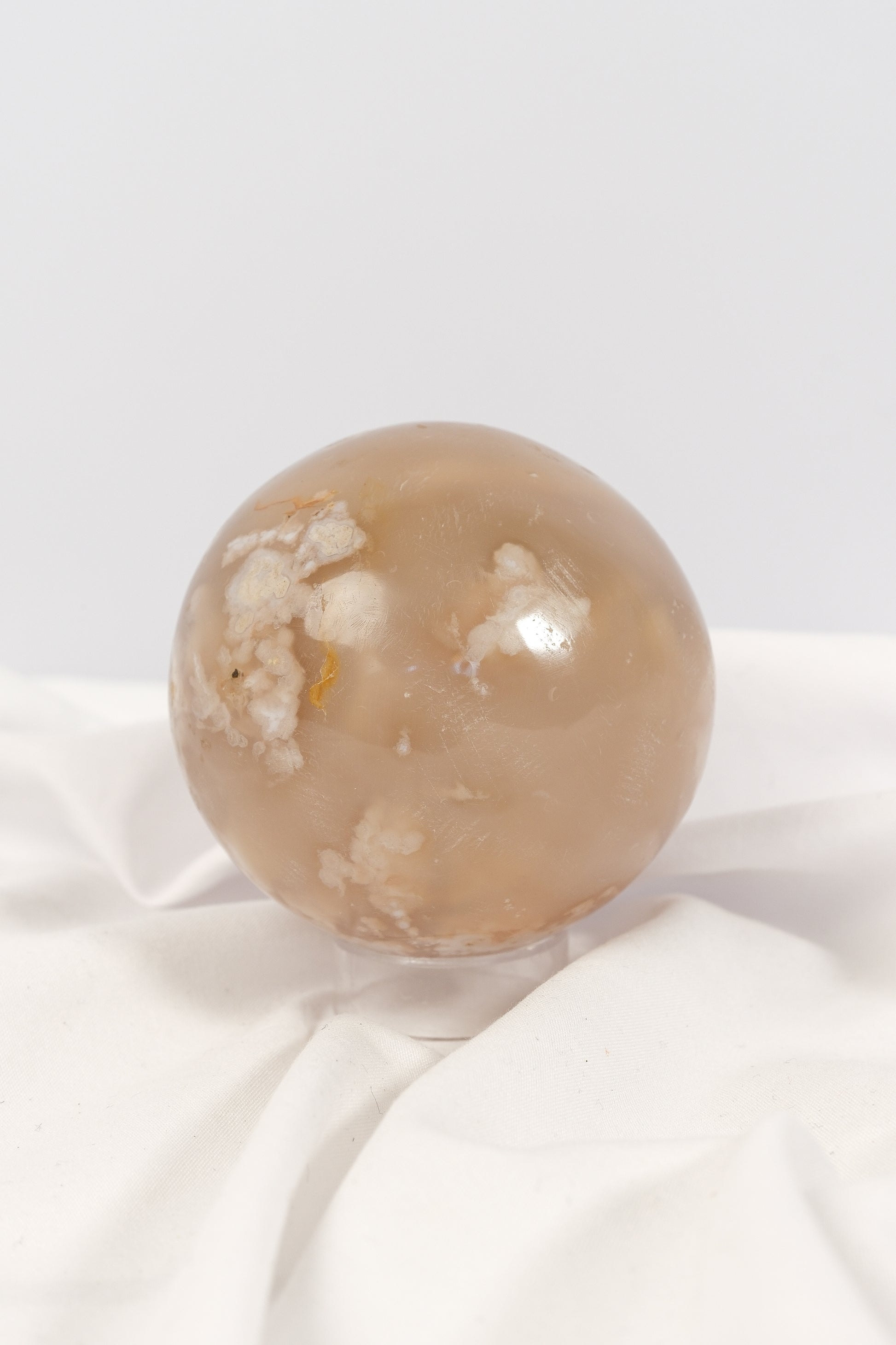 Flower Agate Sphere - misfit