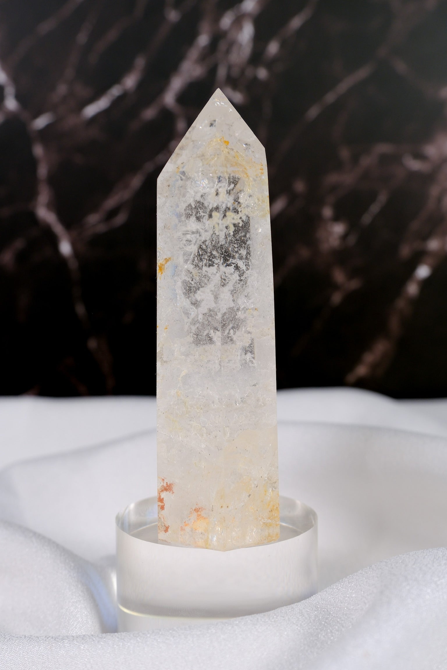 Clear Quartz Tower