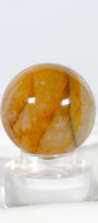 Golden Healer Sphere Healing Crystal.