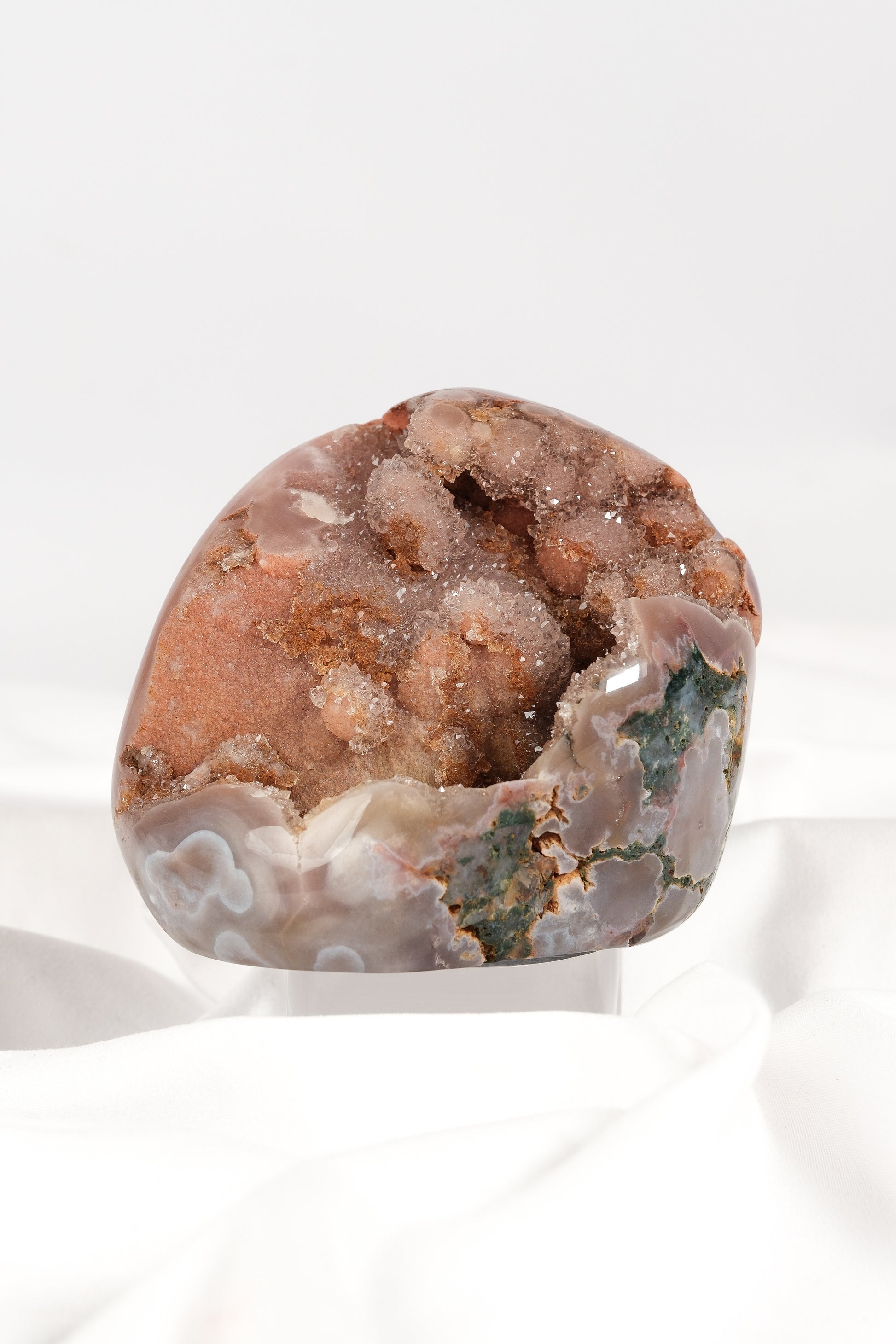 Pink Amethyst Freeform Cutbase