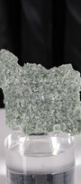 Snowy Green Apophyllite Super Thin Crust Slice
