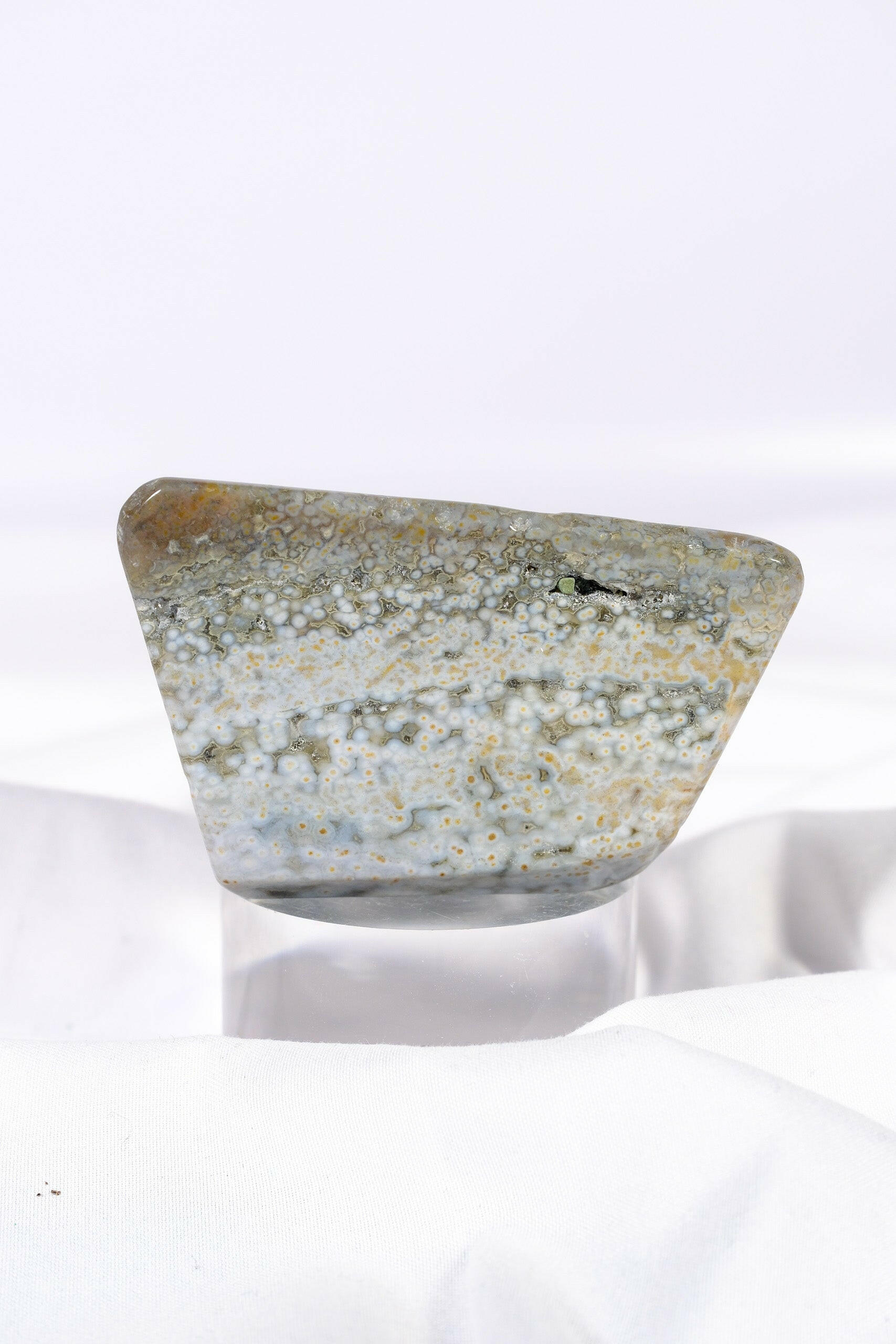 Ocean Jasper Freeform Healing Crystal.