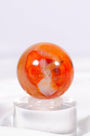 Carnelian Sphere Healing Crystal.