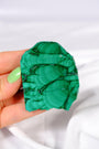 Malachite Slice Healing Crystal.