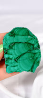 Malachite Slice Healing Crystal.
