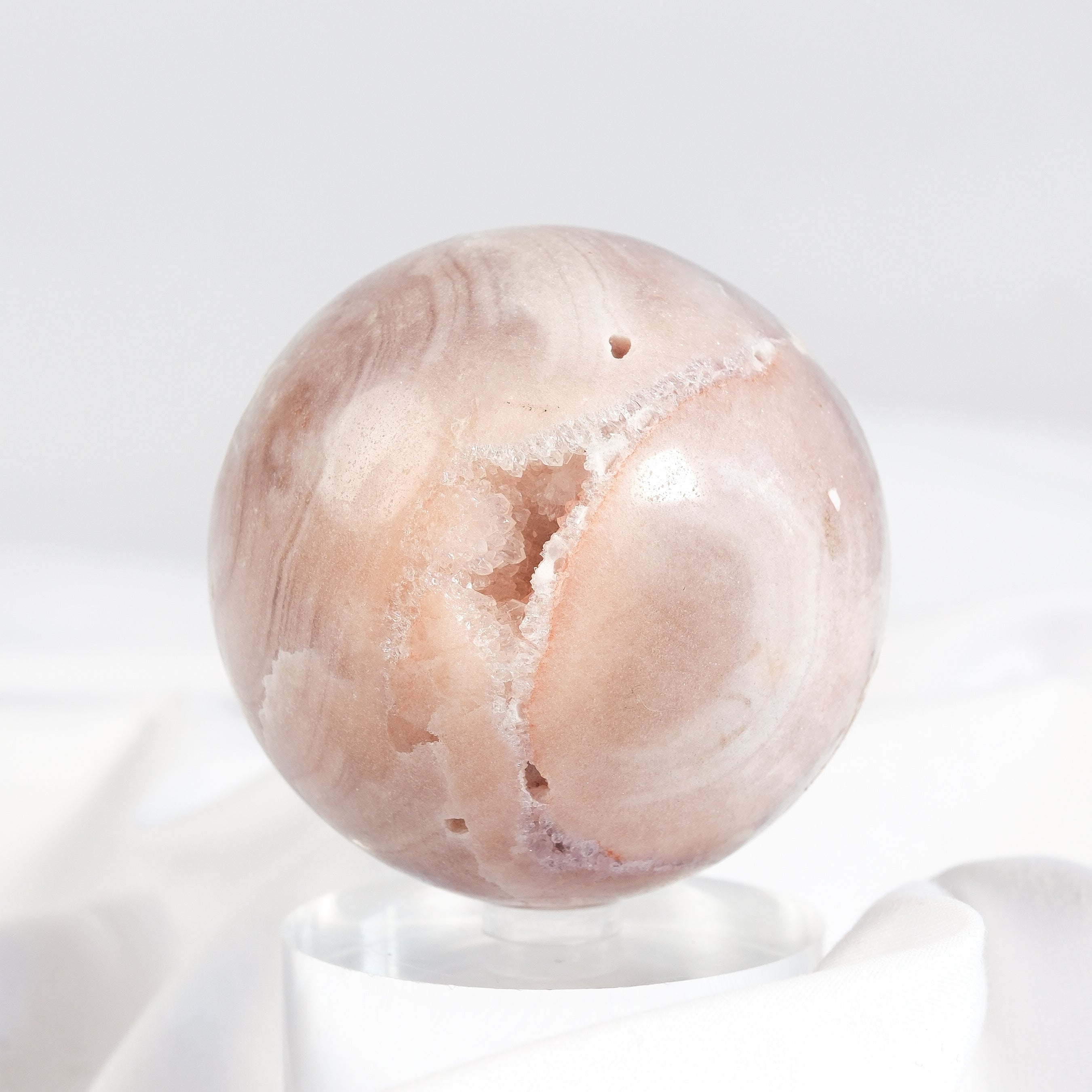 Pink Amethyst Sphere
