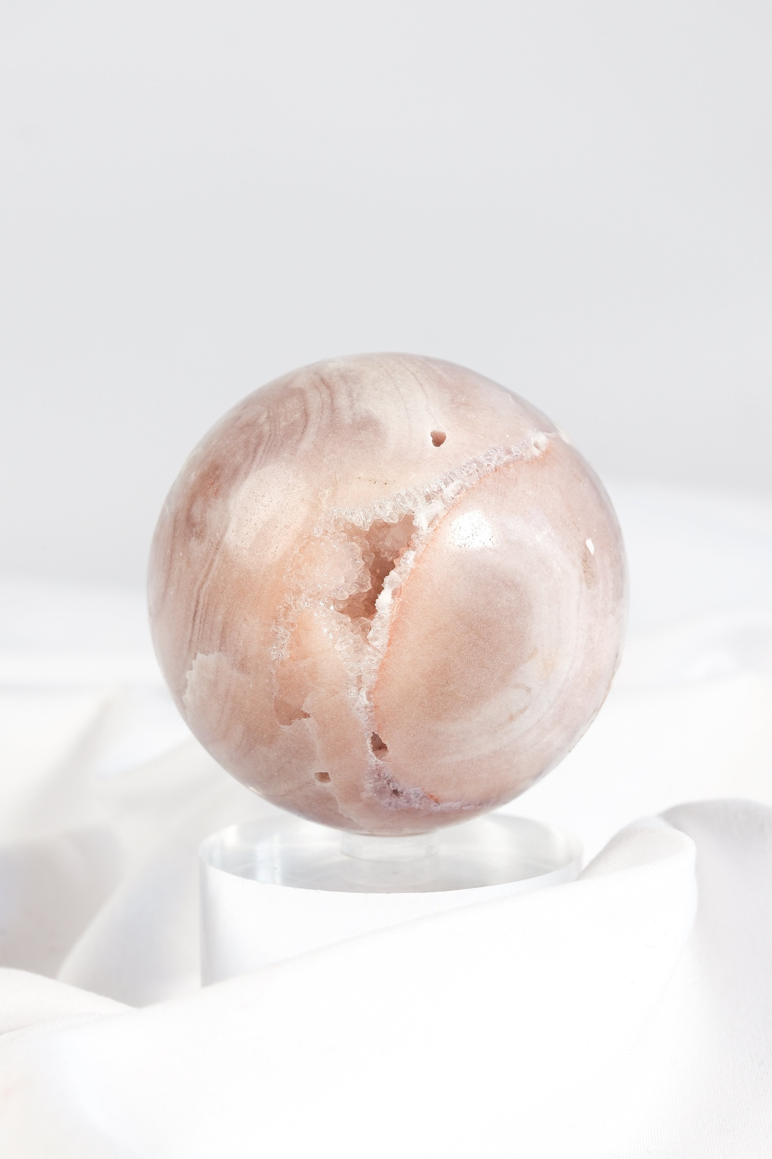 Pink Amethyst Sphere