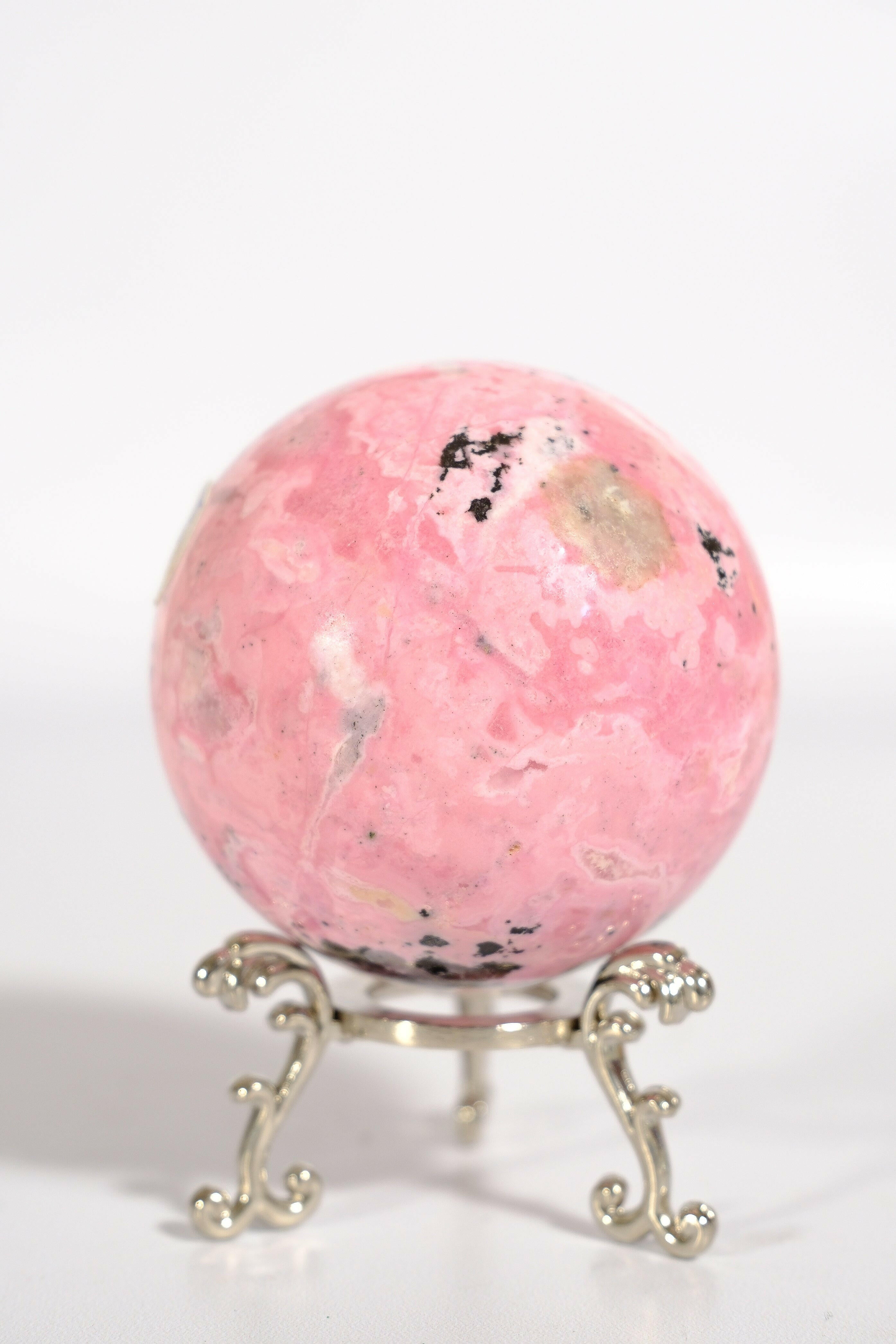Rhodonite Sphere Healing Crystal.