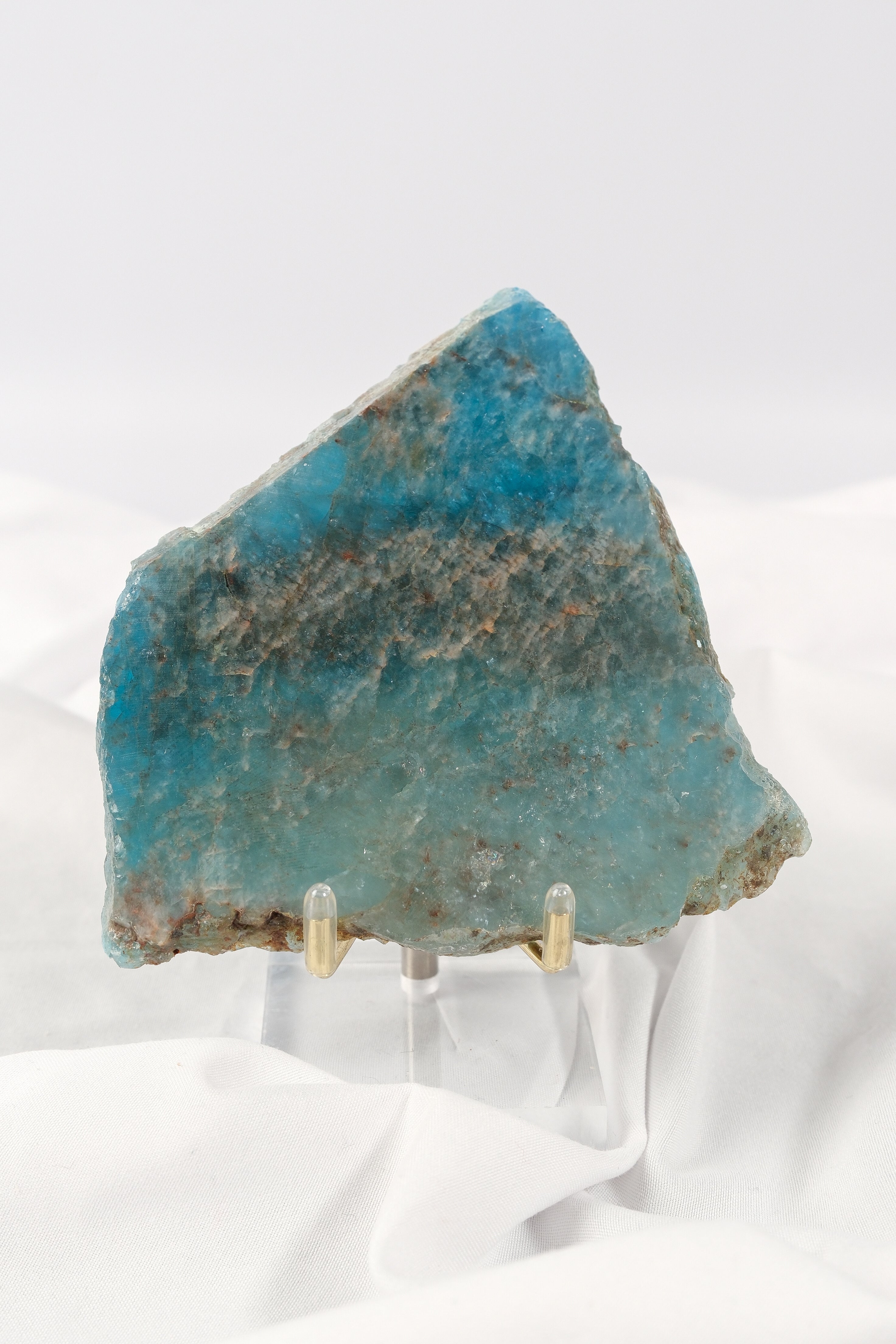 Blue Apatite Slab