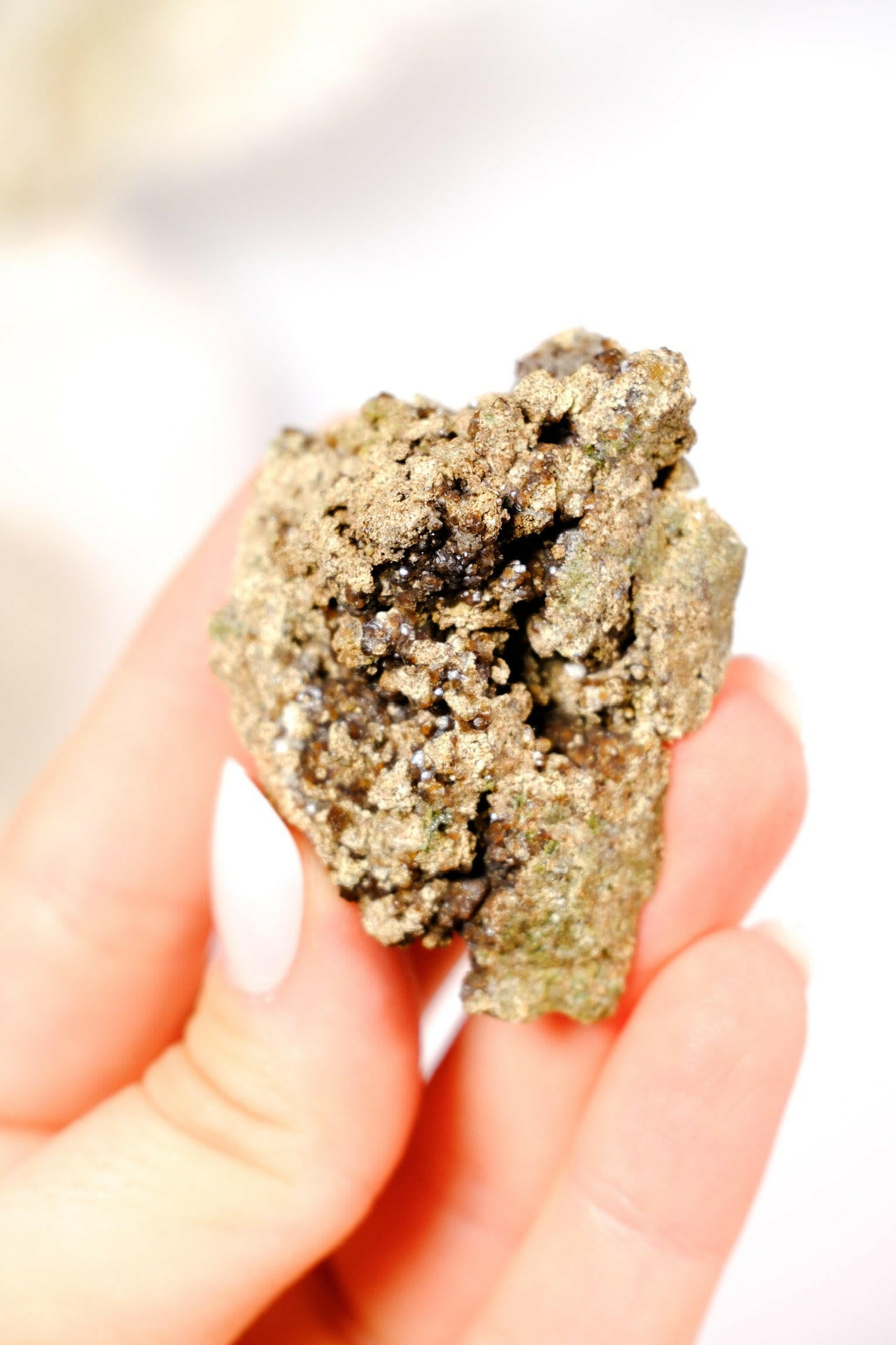 Andradite (Green) Garnet Cluster Healing Crystal.