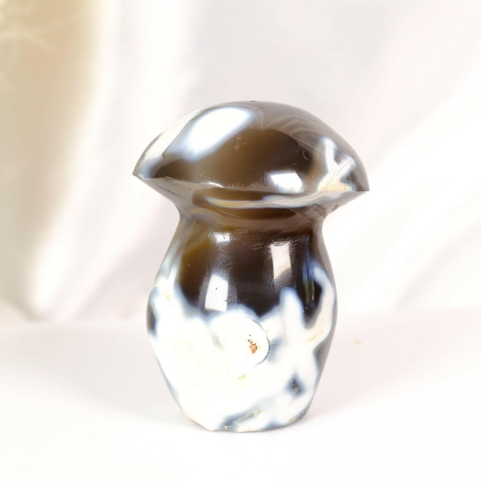 Orca Agate Mushroom Healing Crystal.