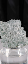 Snowy Green Apophyllite Super Thin Crust Slice