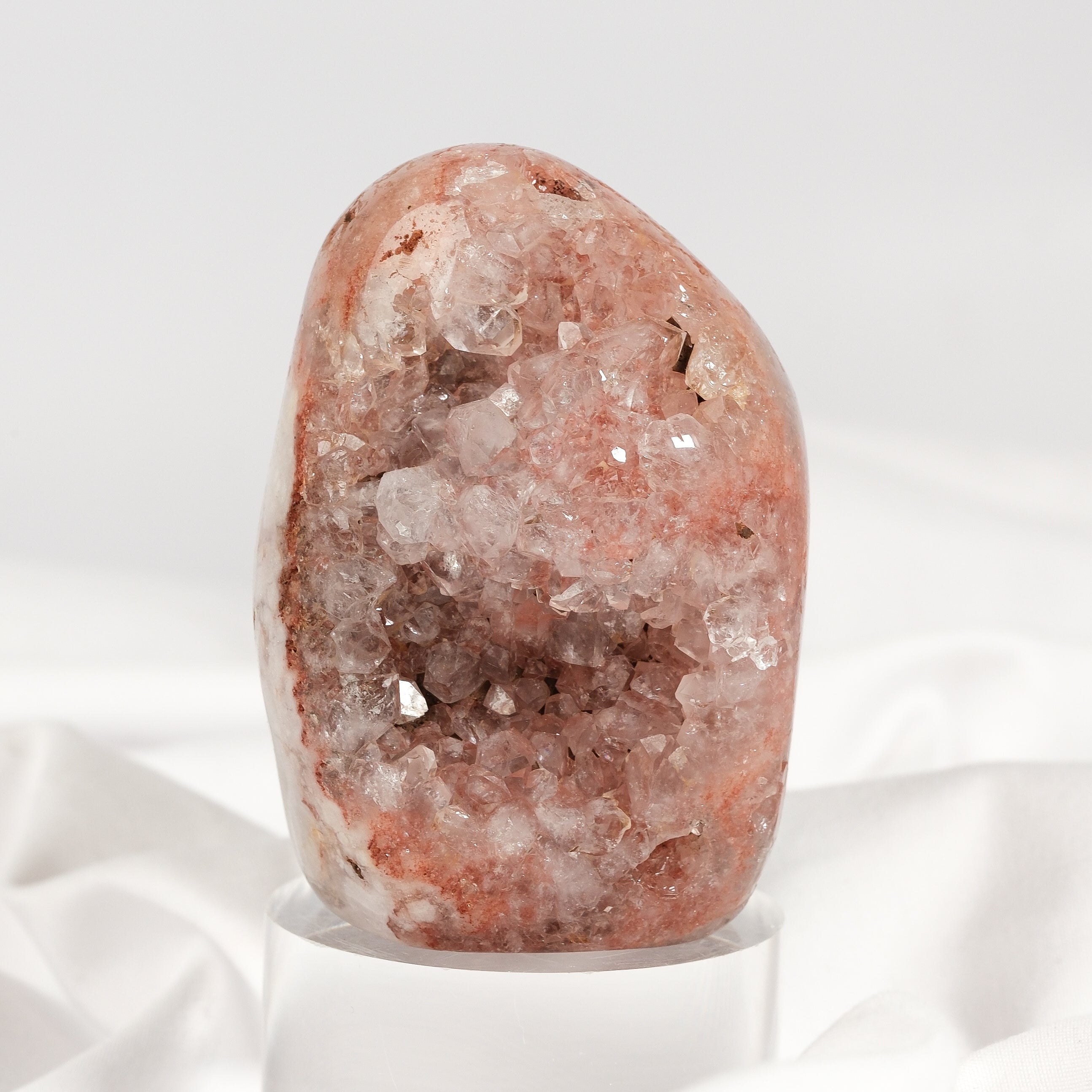 Pink Amethyst Freeform Cutbase