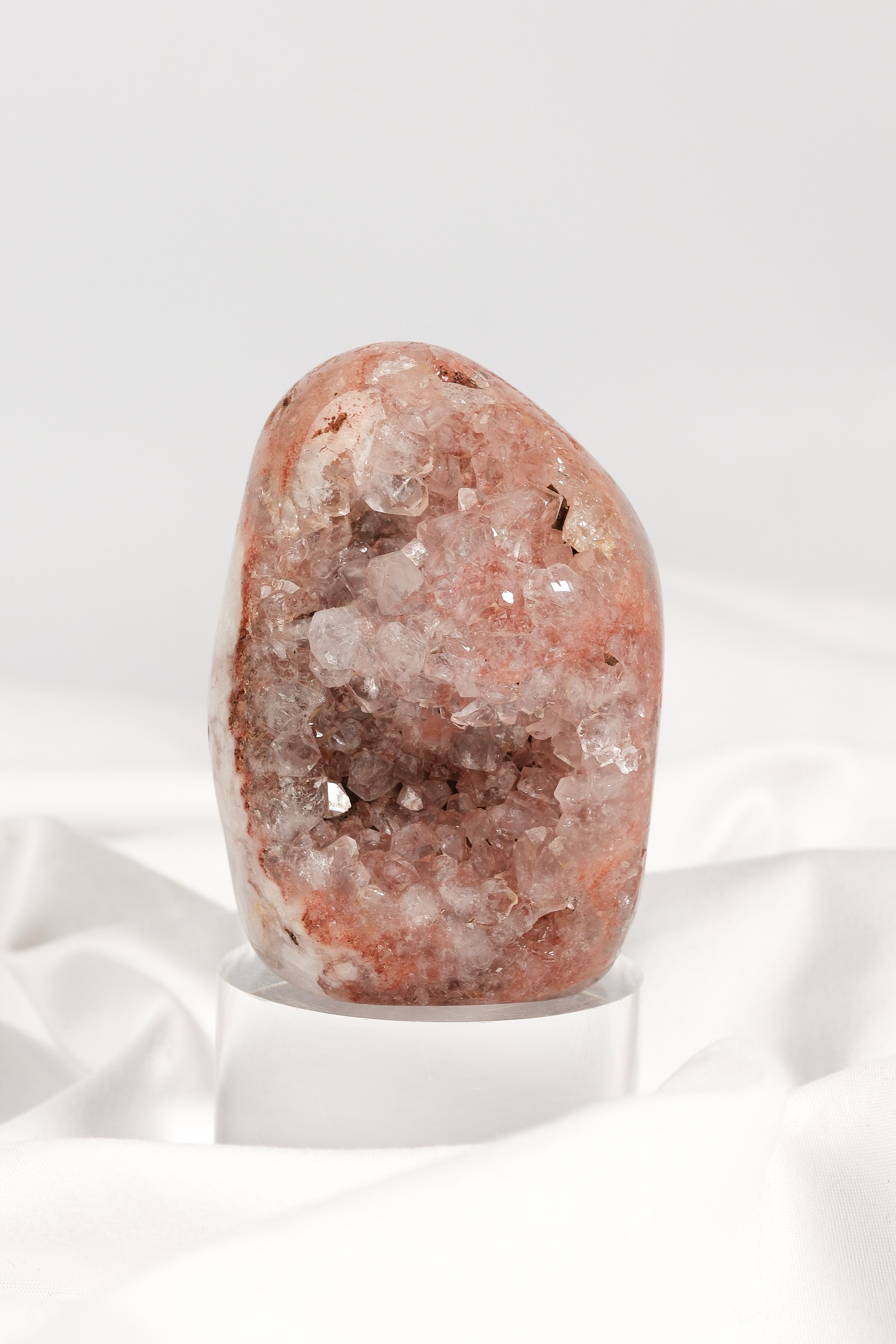 Pink Amethyst Freeform Cutbase