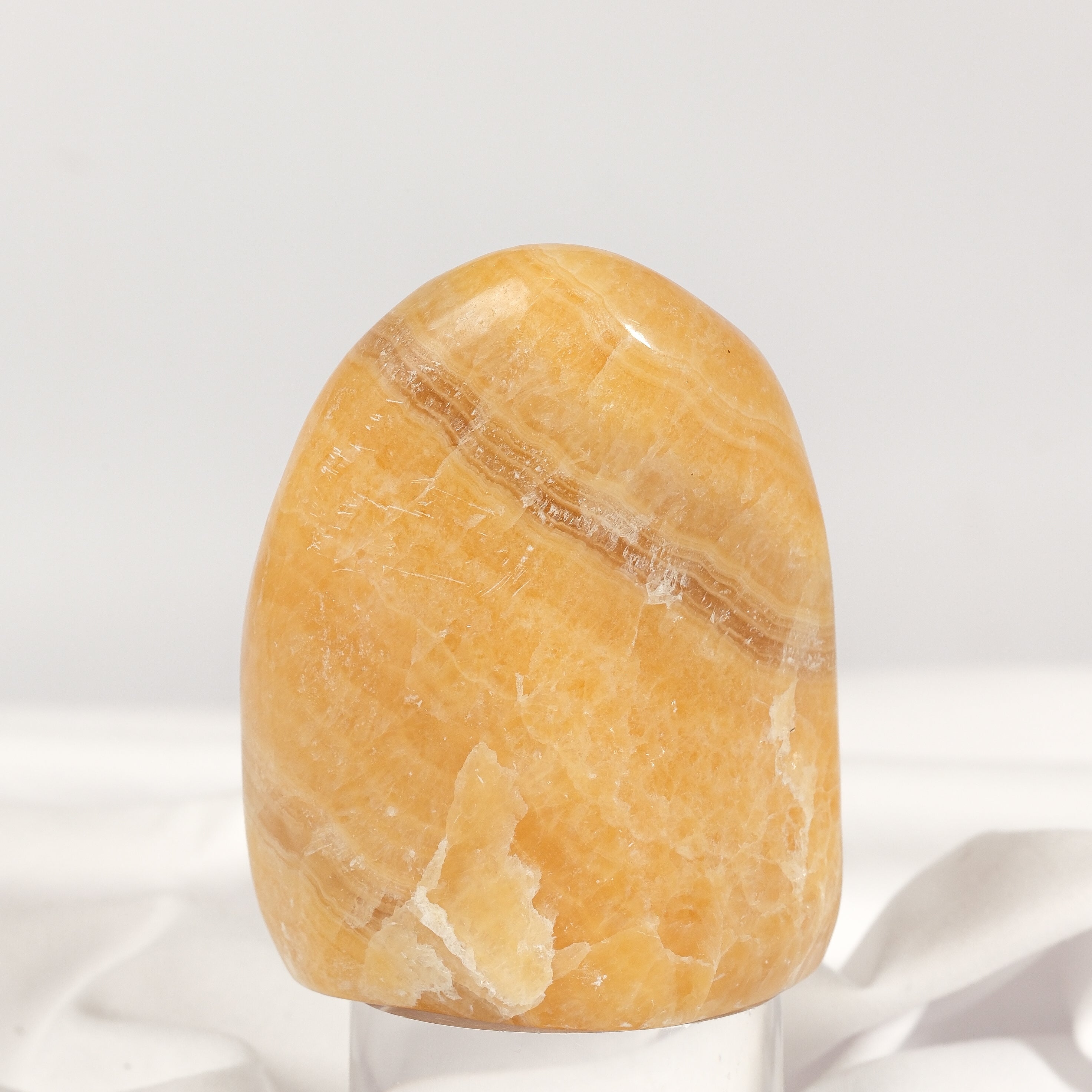 Orange Calcite Freeform