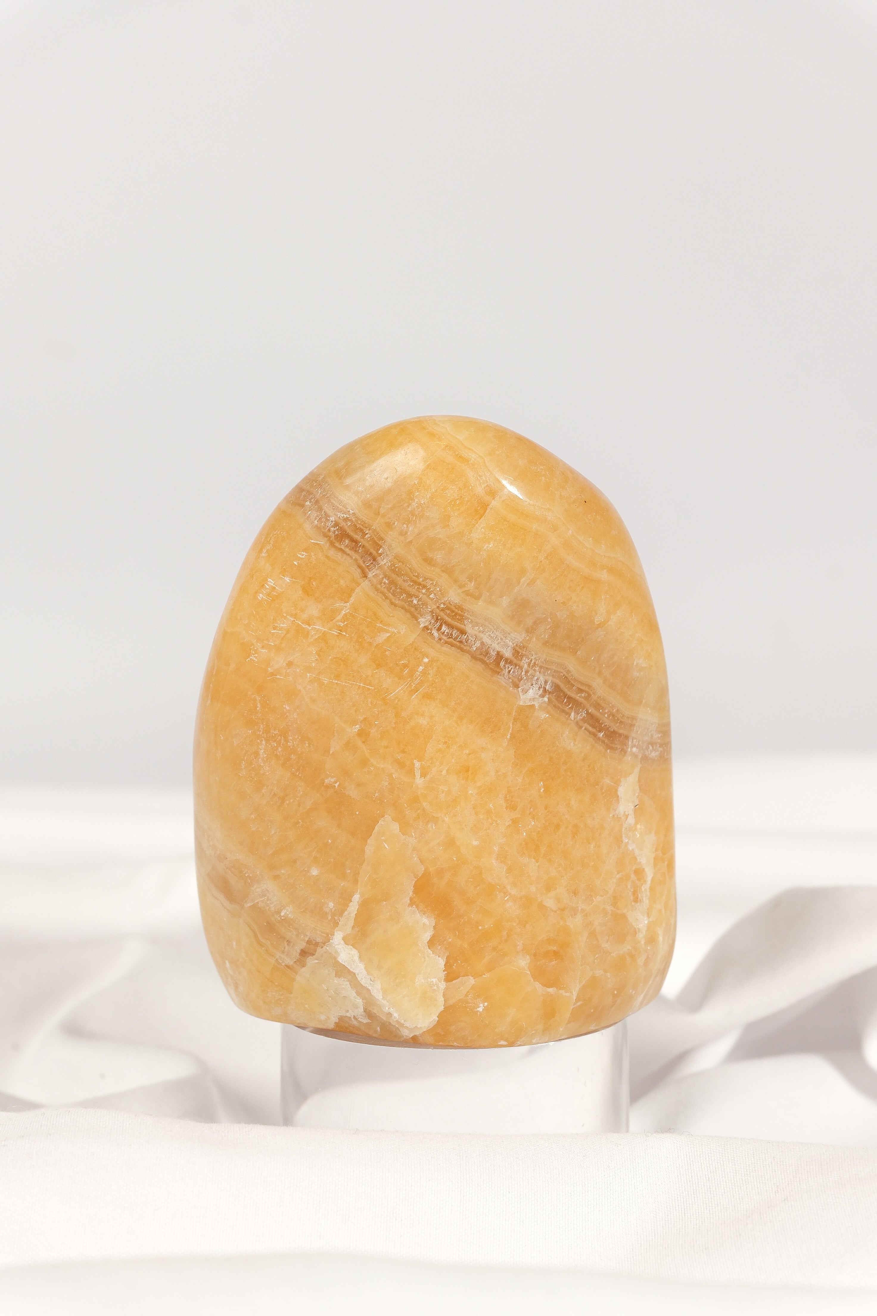 Orange Calcite Freeform