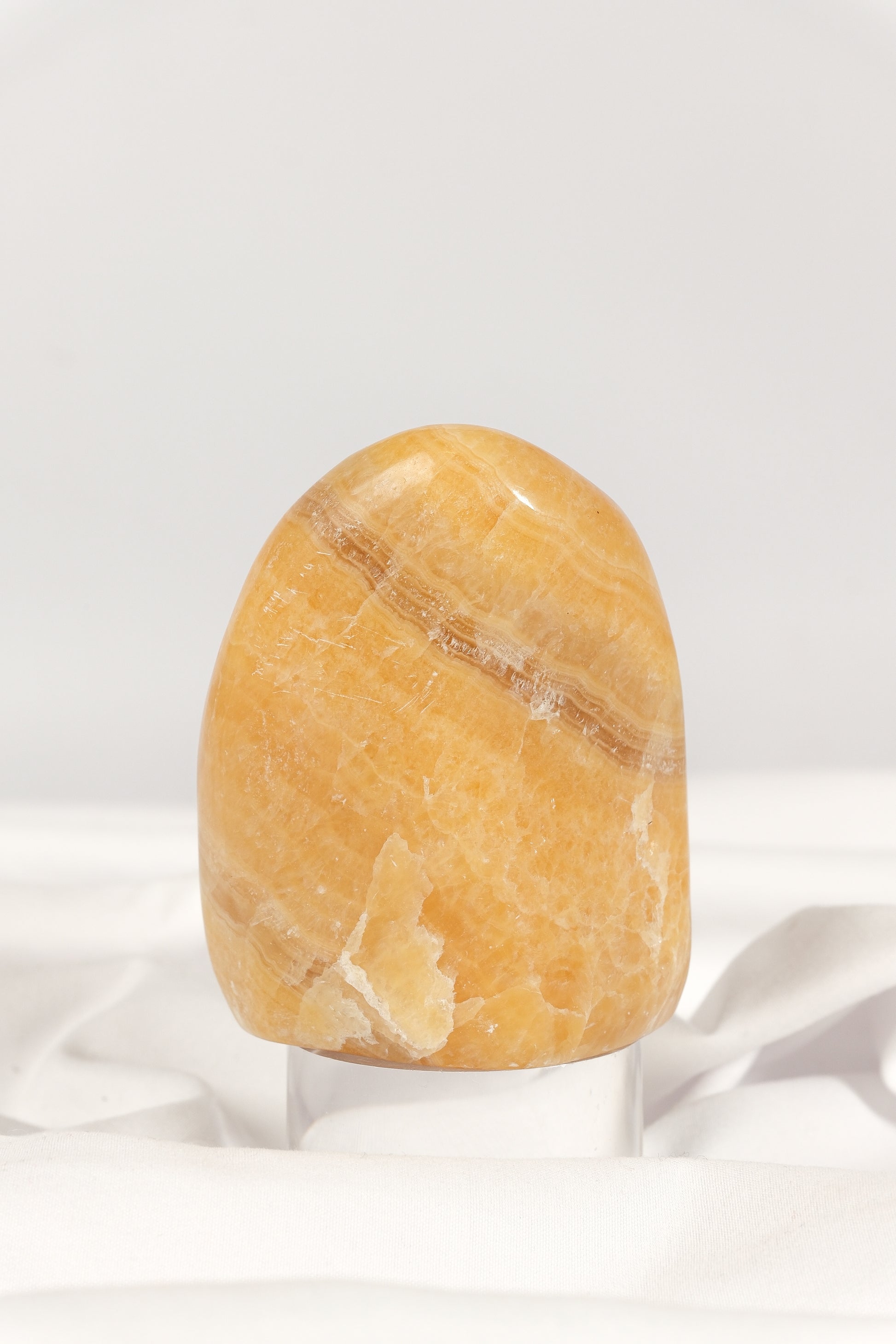 Orange Calcite Freeform