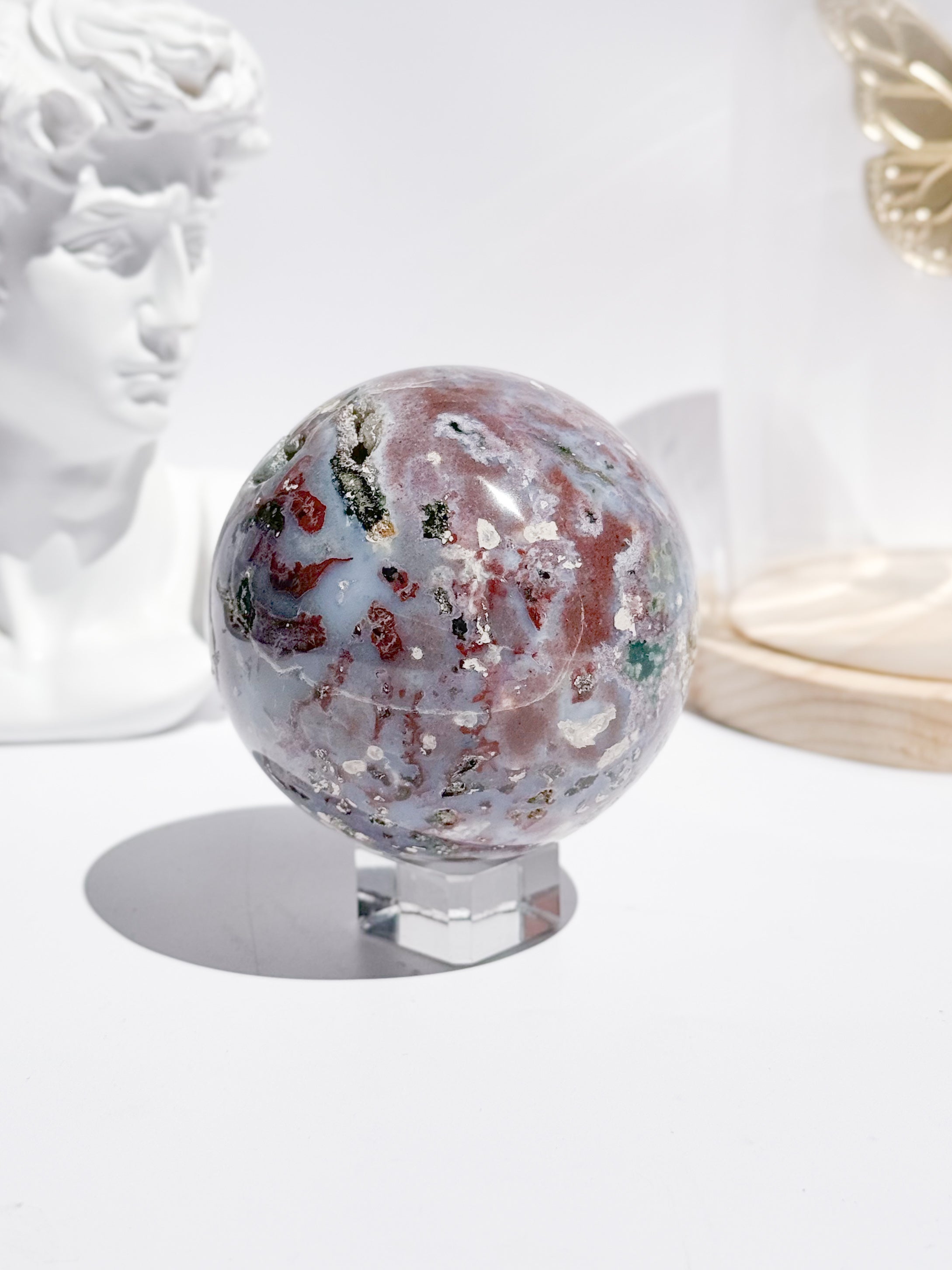 Ocean Jasper Sphere