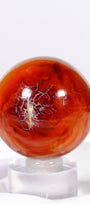Carnelian Sphere Healing Crystal.