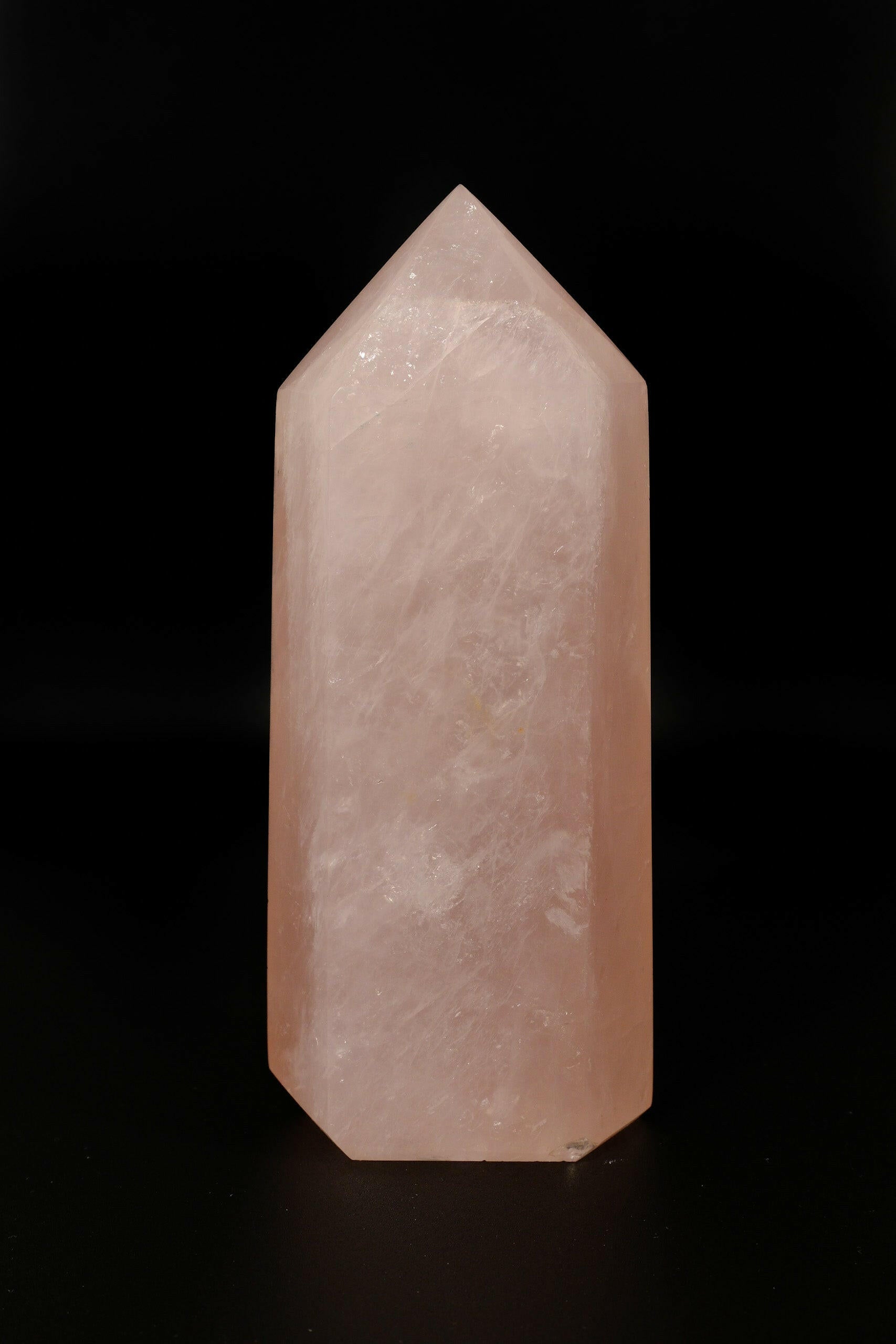 Rose Quartz Tower Healing Crystal.