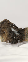 Melanite Garnet Cluster