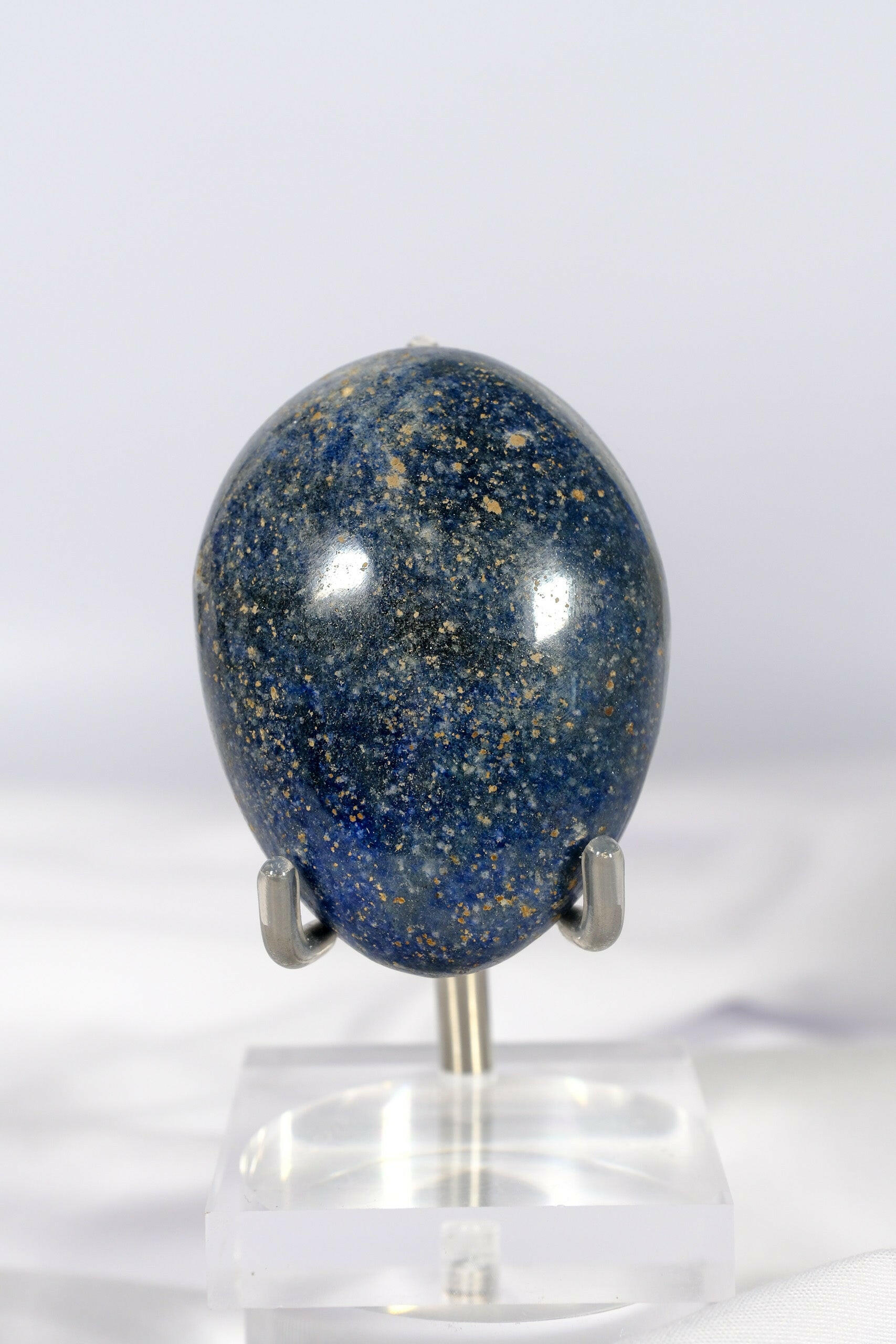 Lazulite Palmstone Healing Crystal.