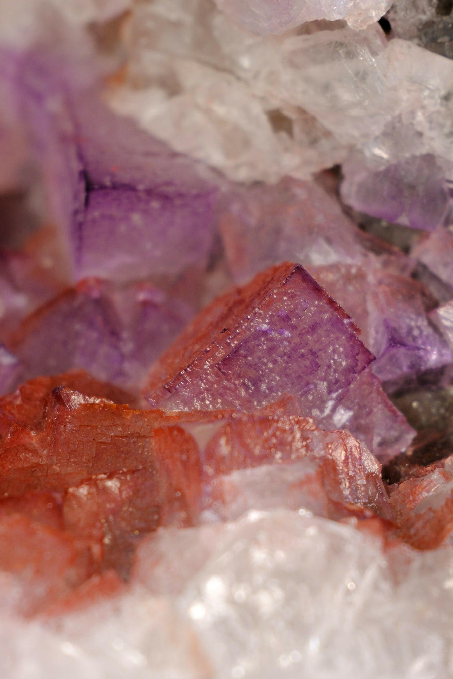 El Filo Fluorite Cluster Healing Crystal.