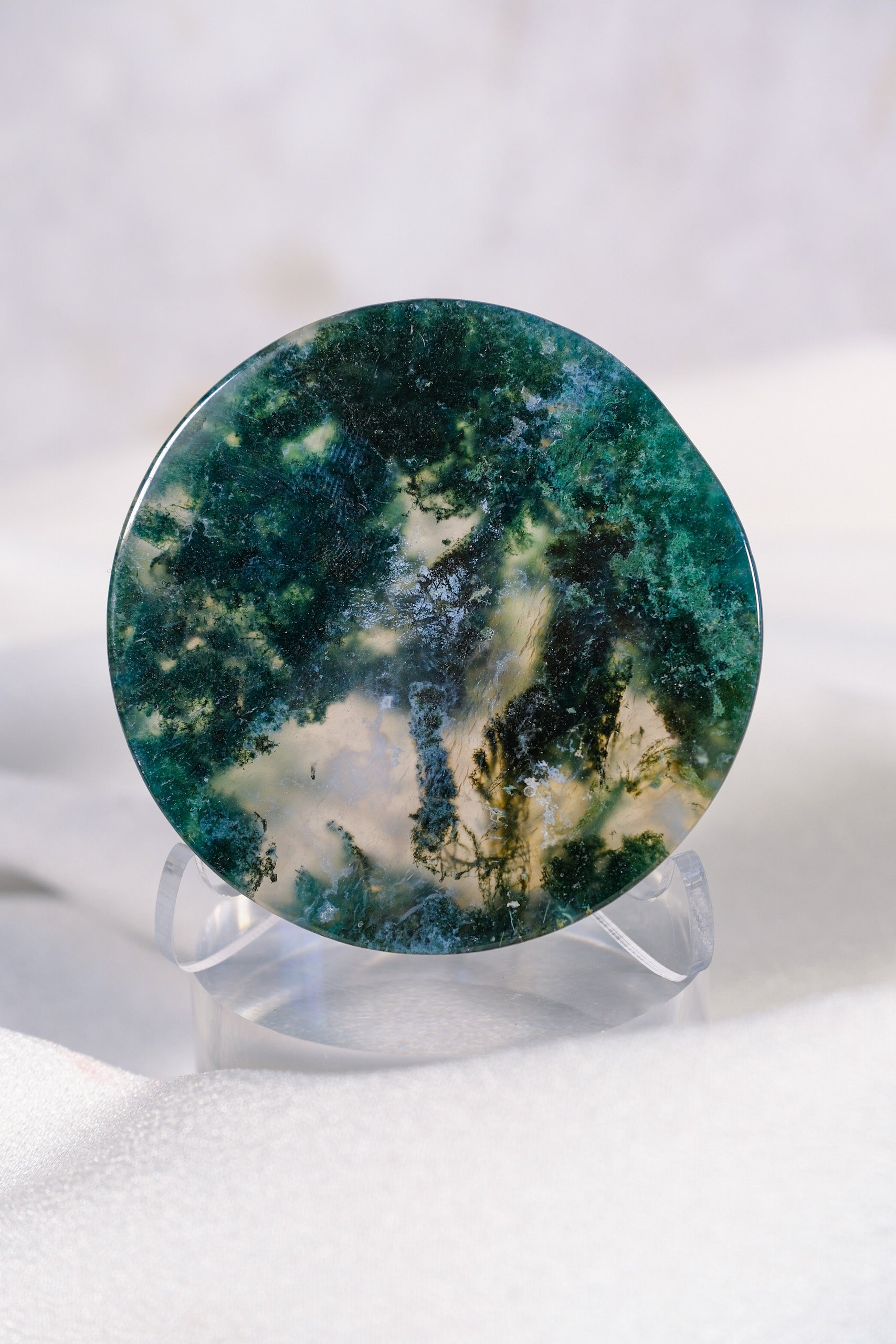 Moss Agate Slice