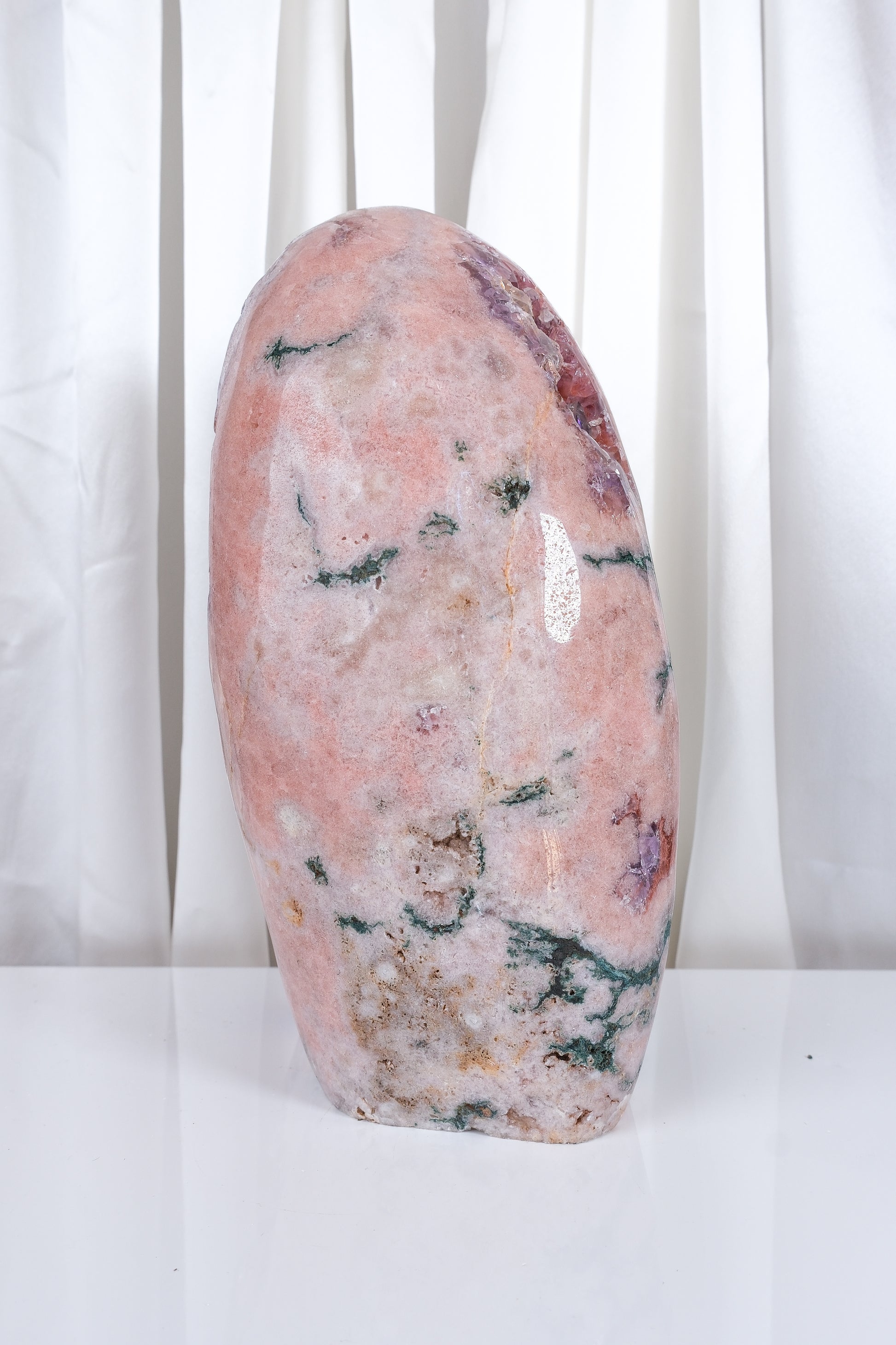 Pink Amethyst Freeform Cluster - High Quality