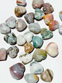 High Grade Ocean Jasper Heart Healing Crystal.