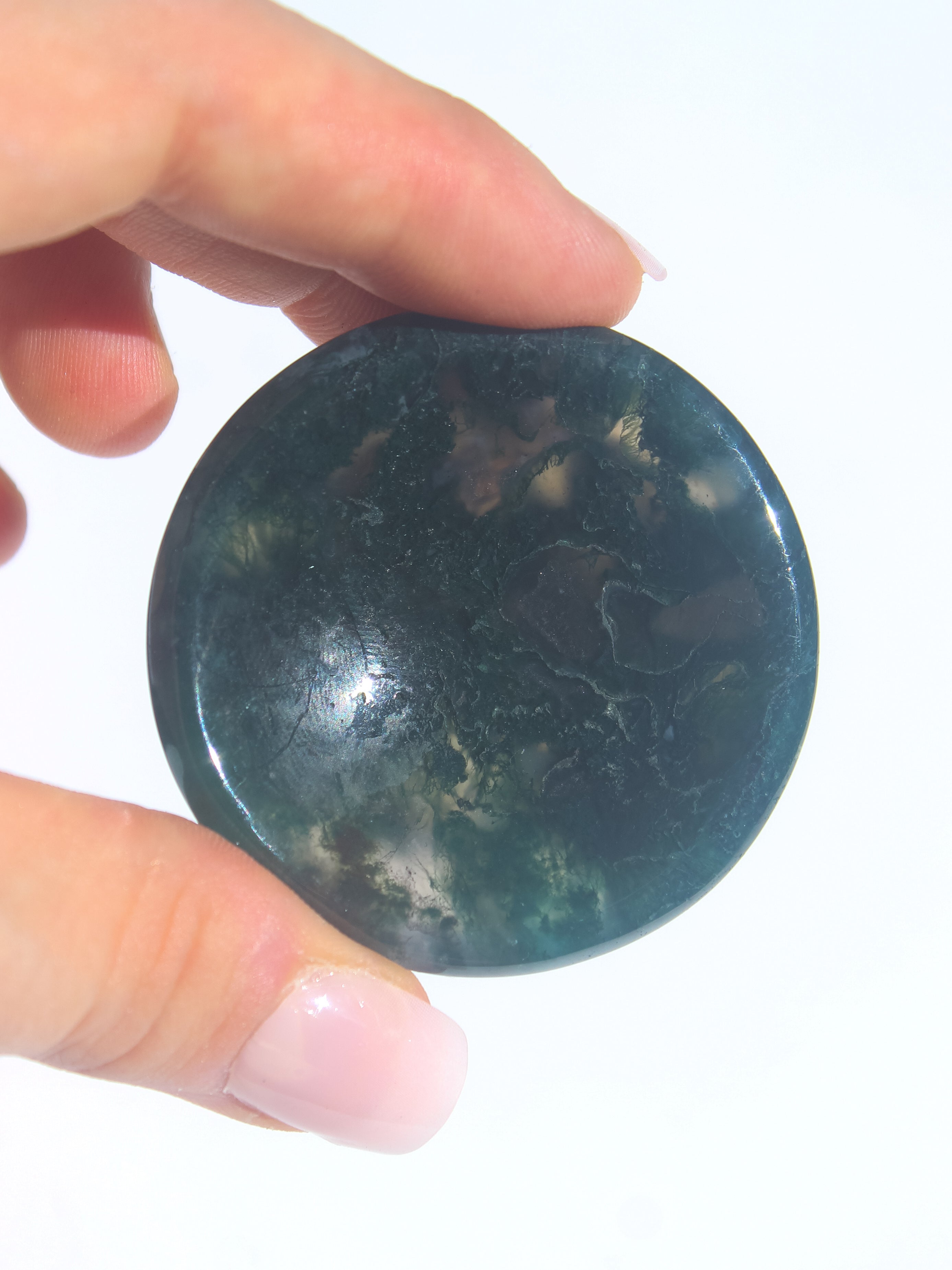 Moss Agate Bowl