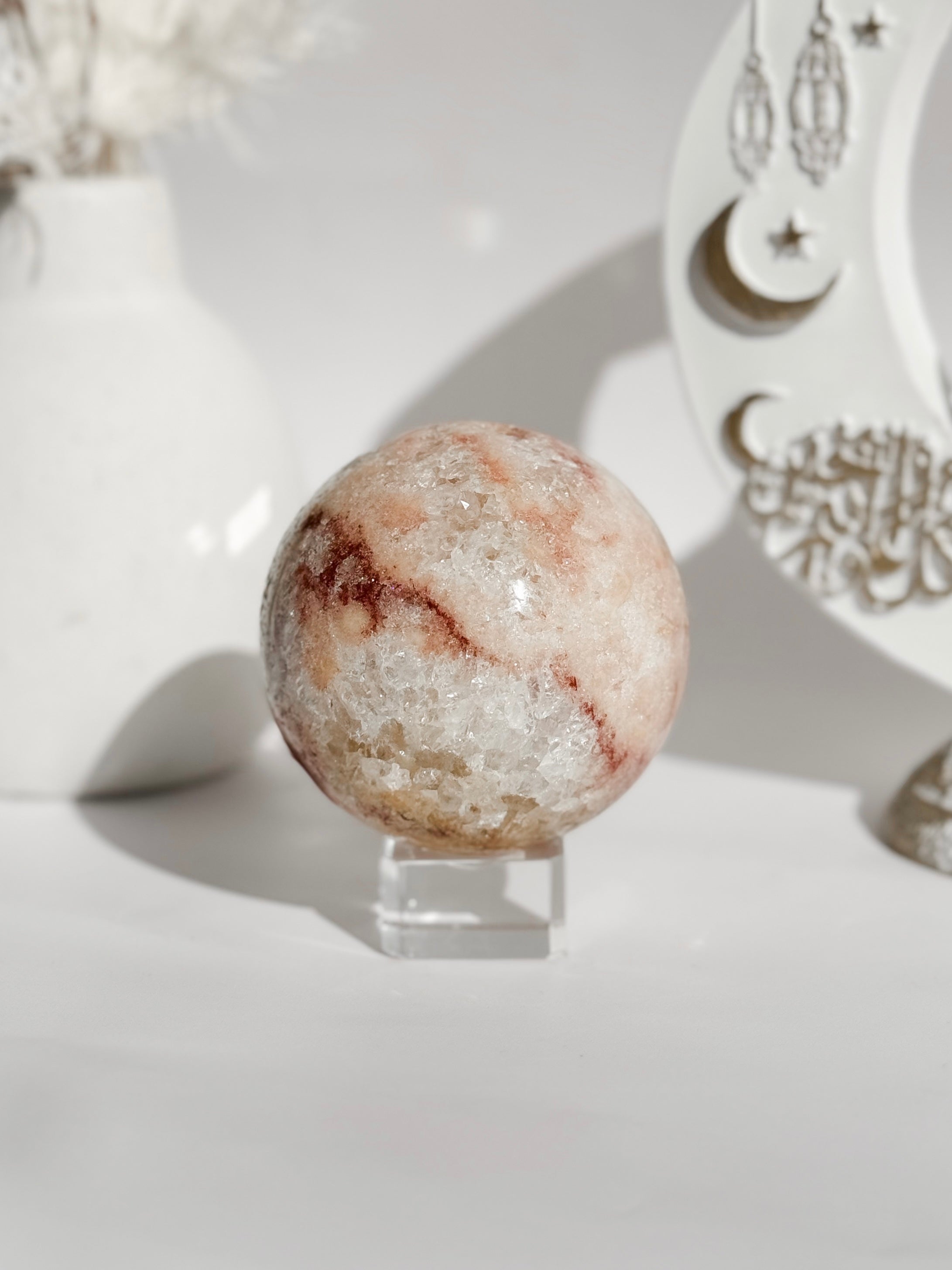 Pink Amethyst Sphere