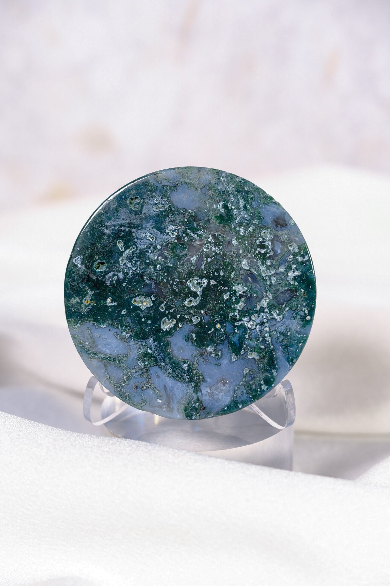 Moss Agate Slice