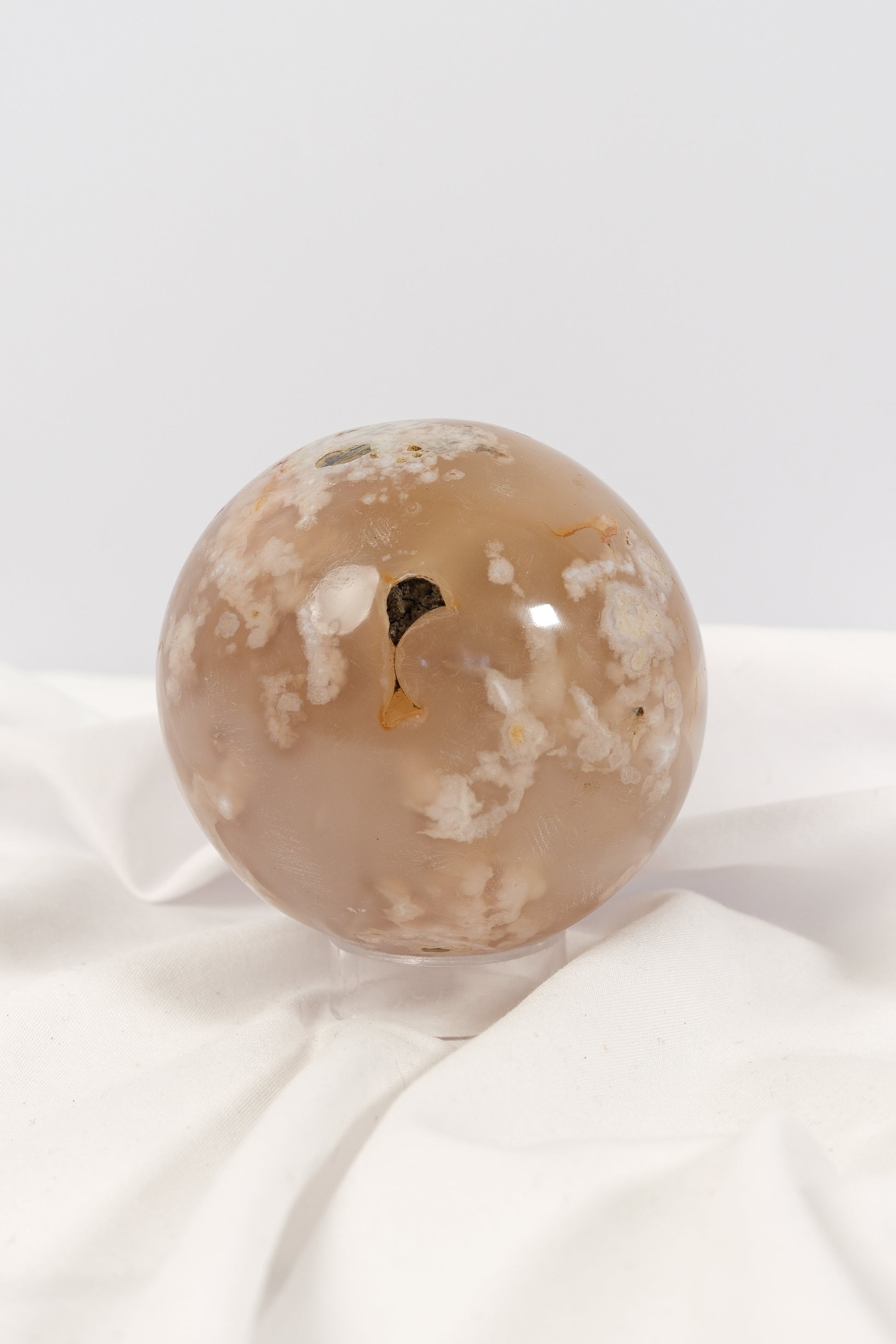 Flower Agate Sphere - misfit