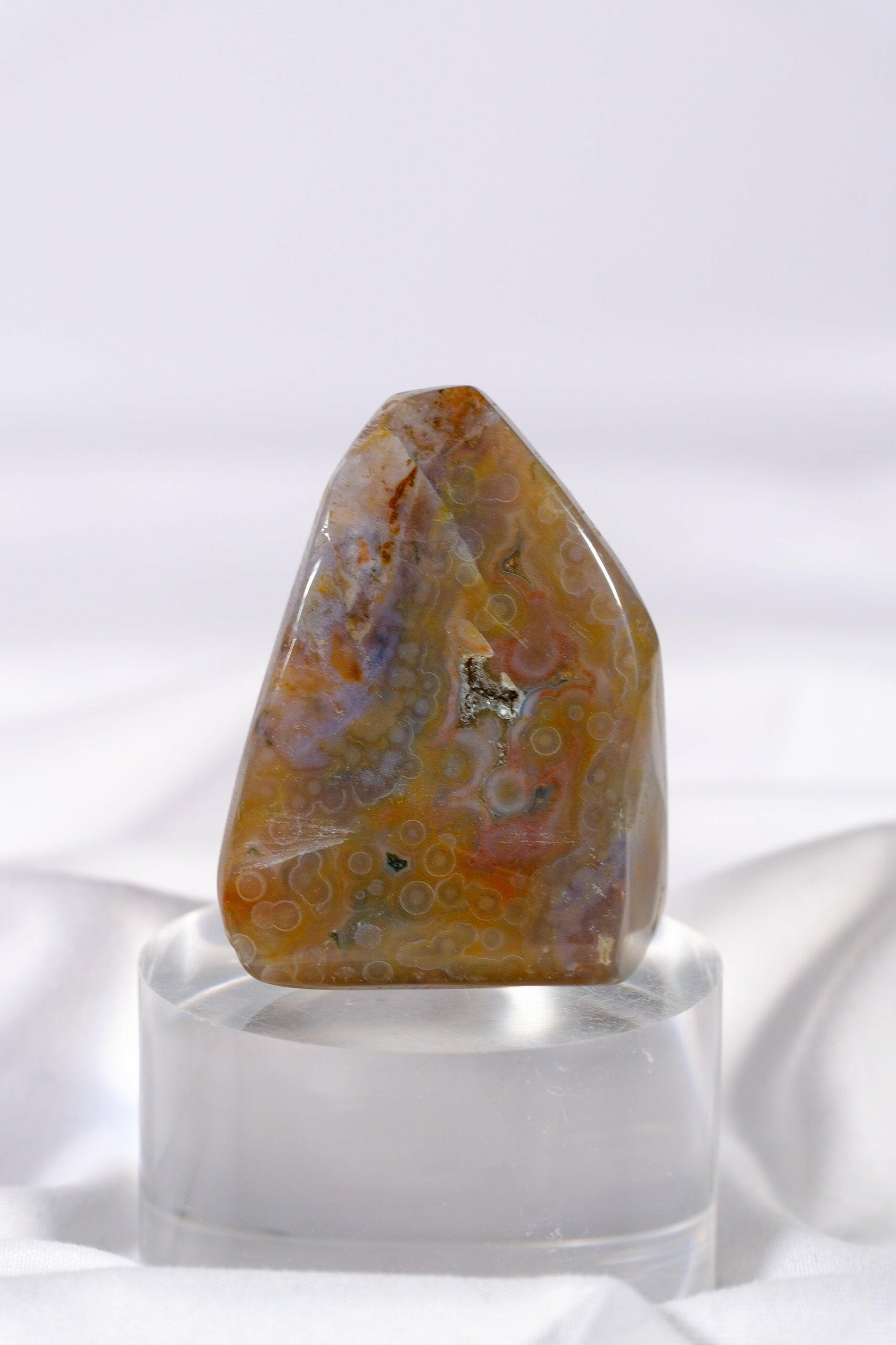Ocean Jasper Freeform Healing Crystal.