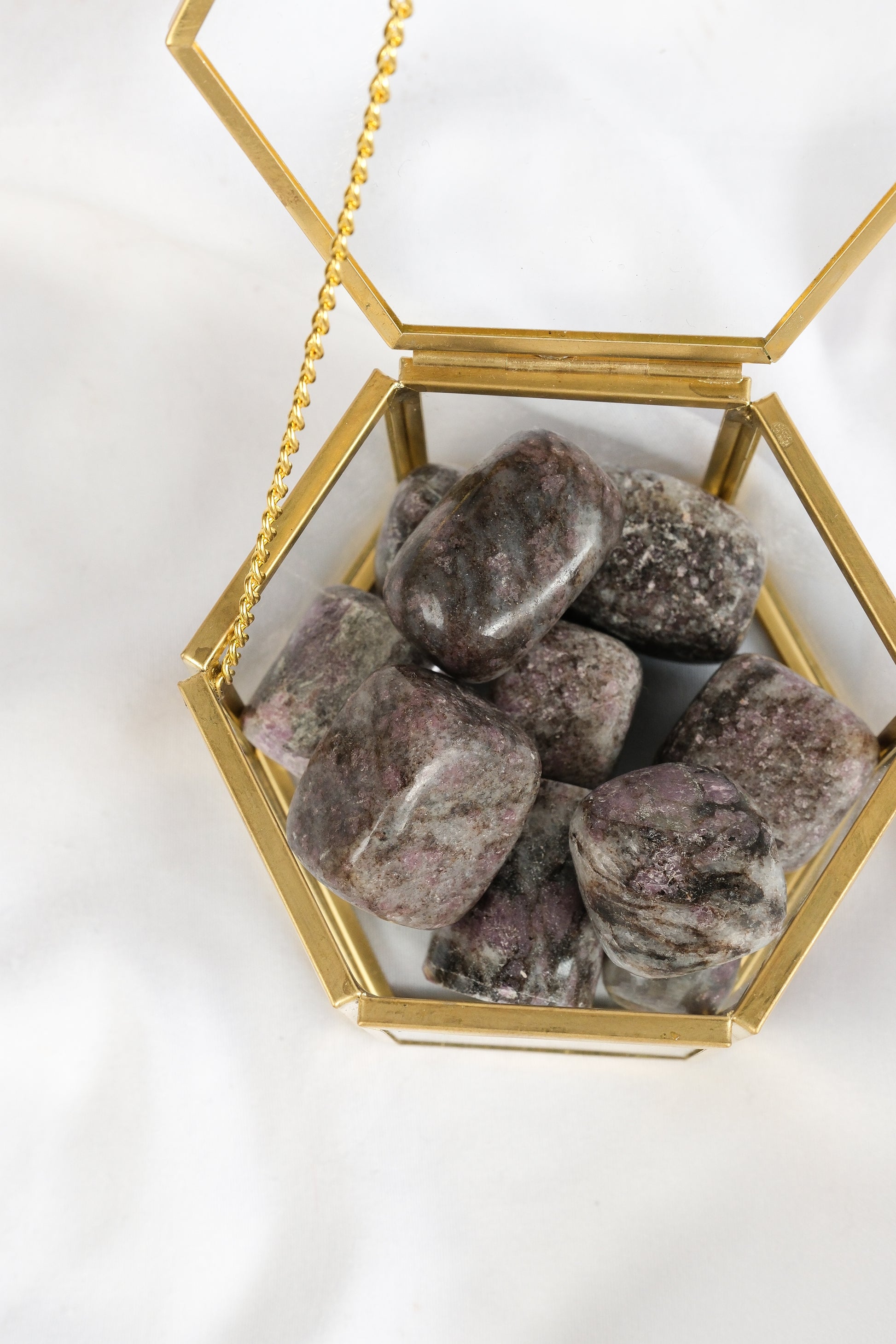 Ruby in Feldspar Tumble