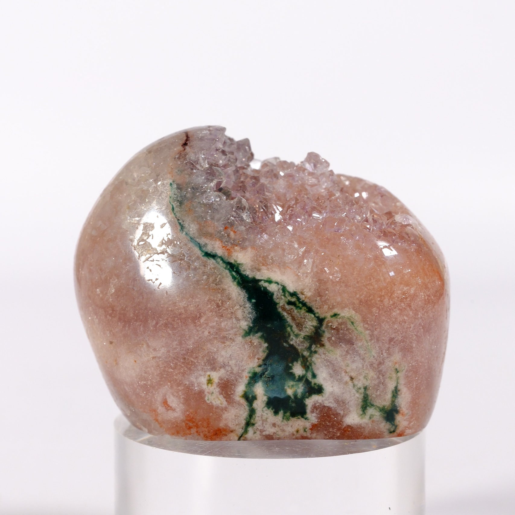 Pink Amethyst Freeform Cutbase