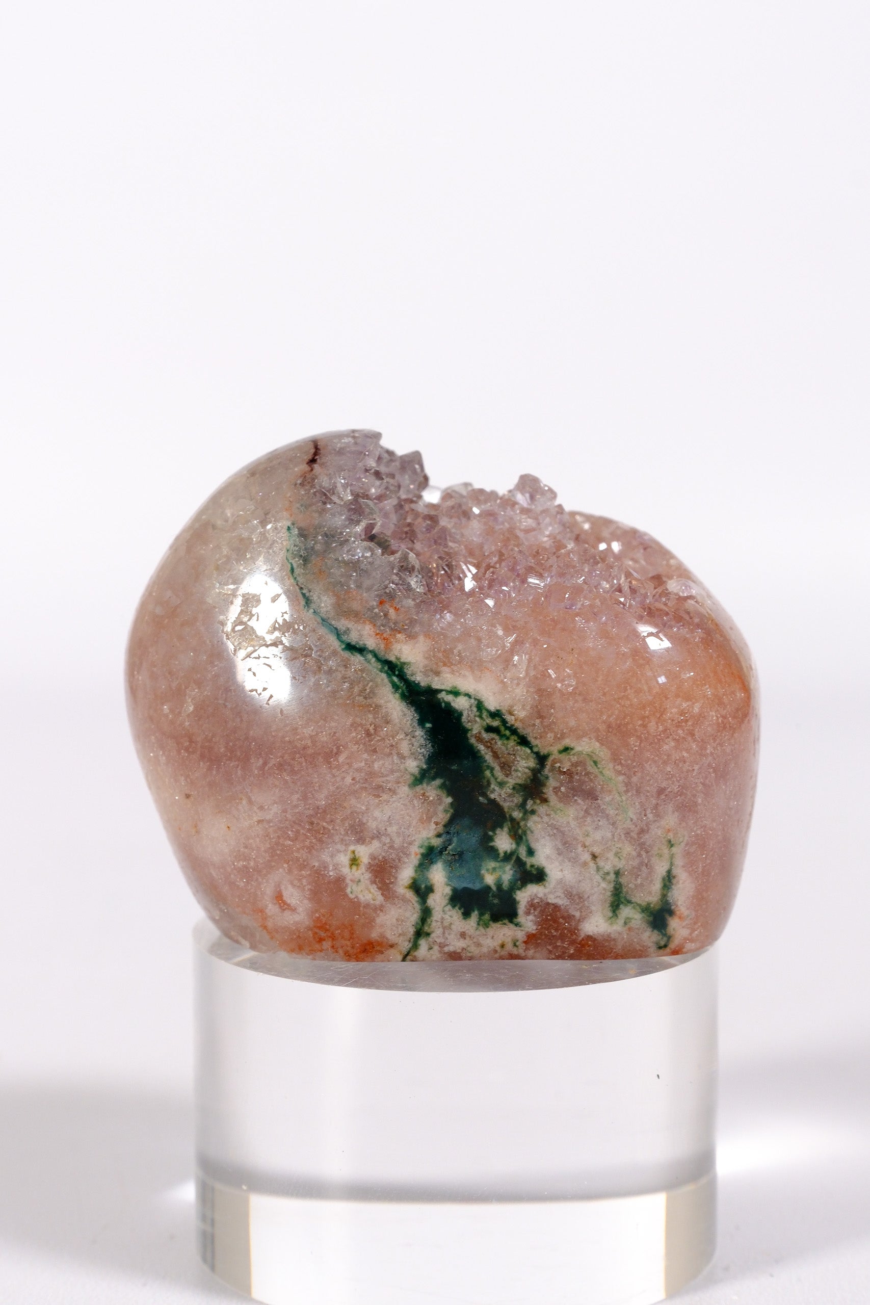 Pink Amethyst Freeform Cutbase