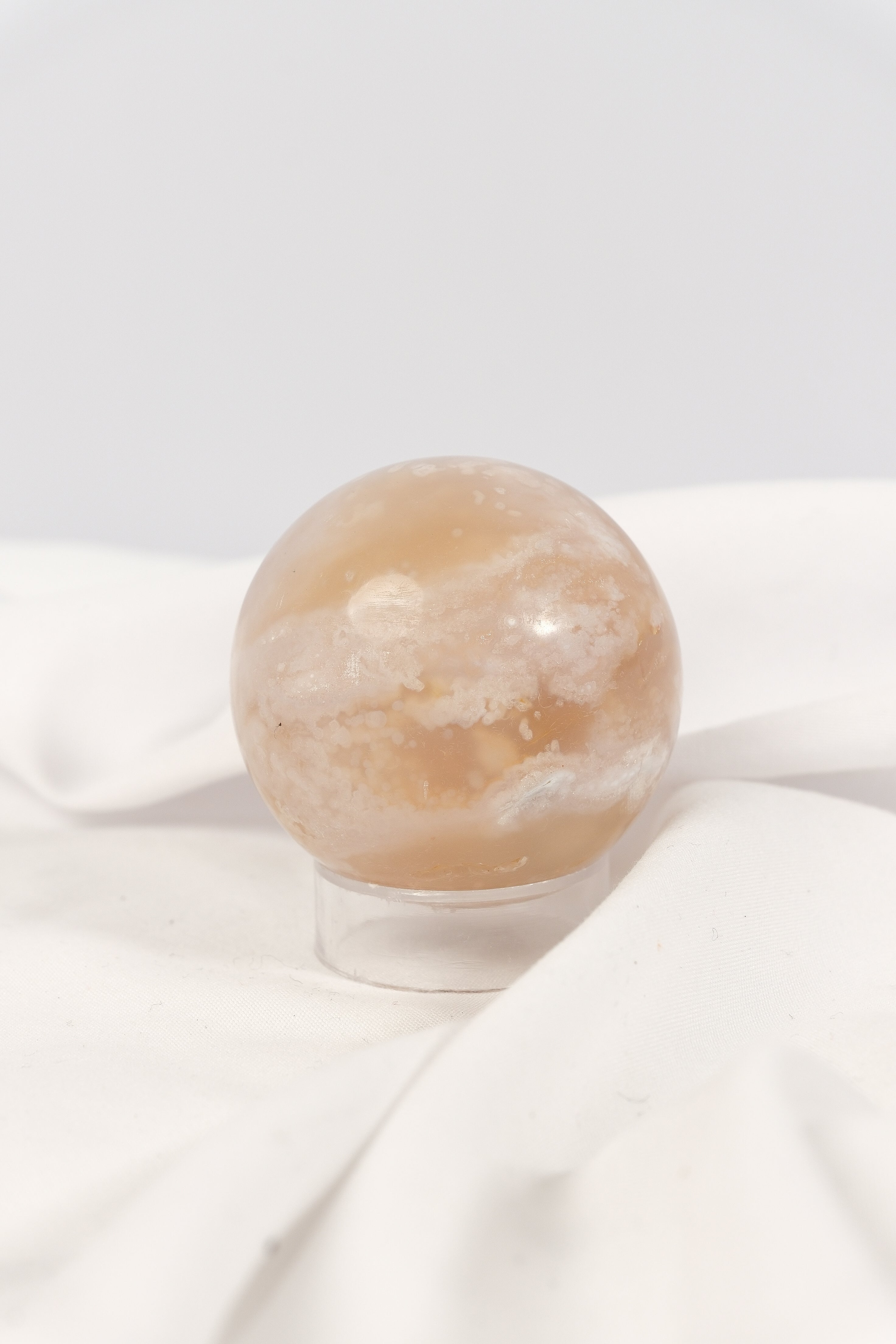 Flower Agate Sphere - misfit