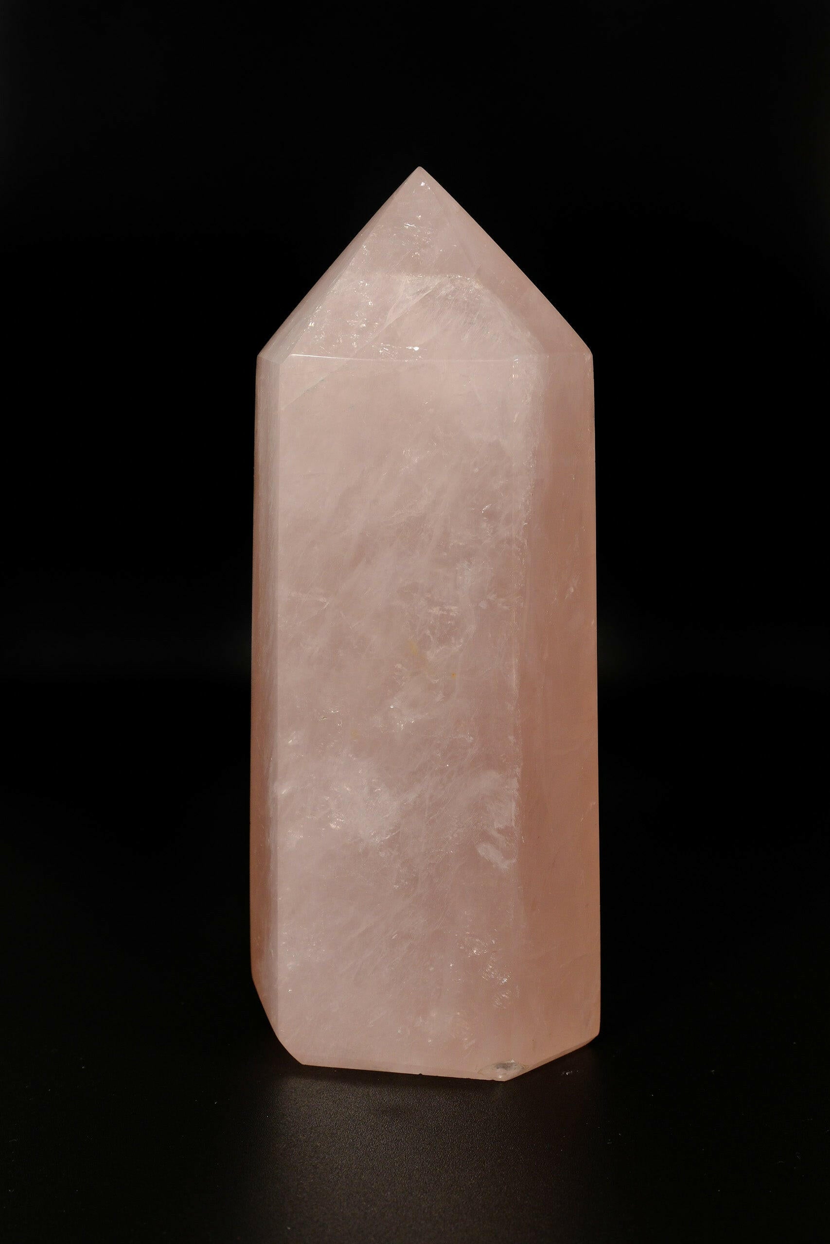 Rose Quartz Tower Healing Crystal.