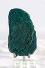 Botryoidal Green Chalcedony with Celadonite and Apophyllite Slice Healing Crystal.