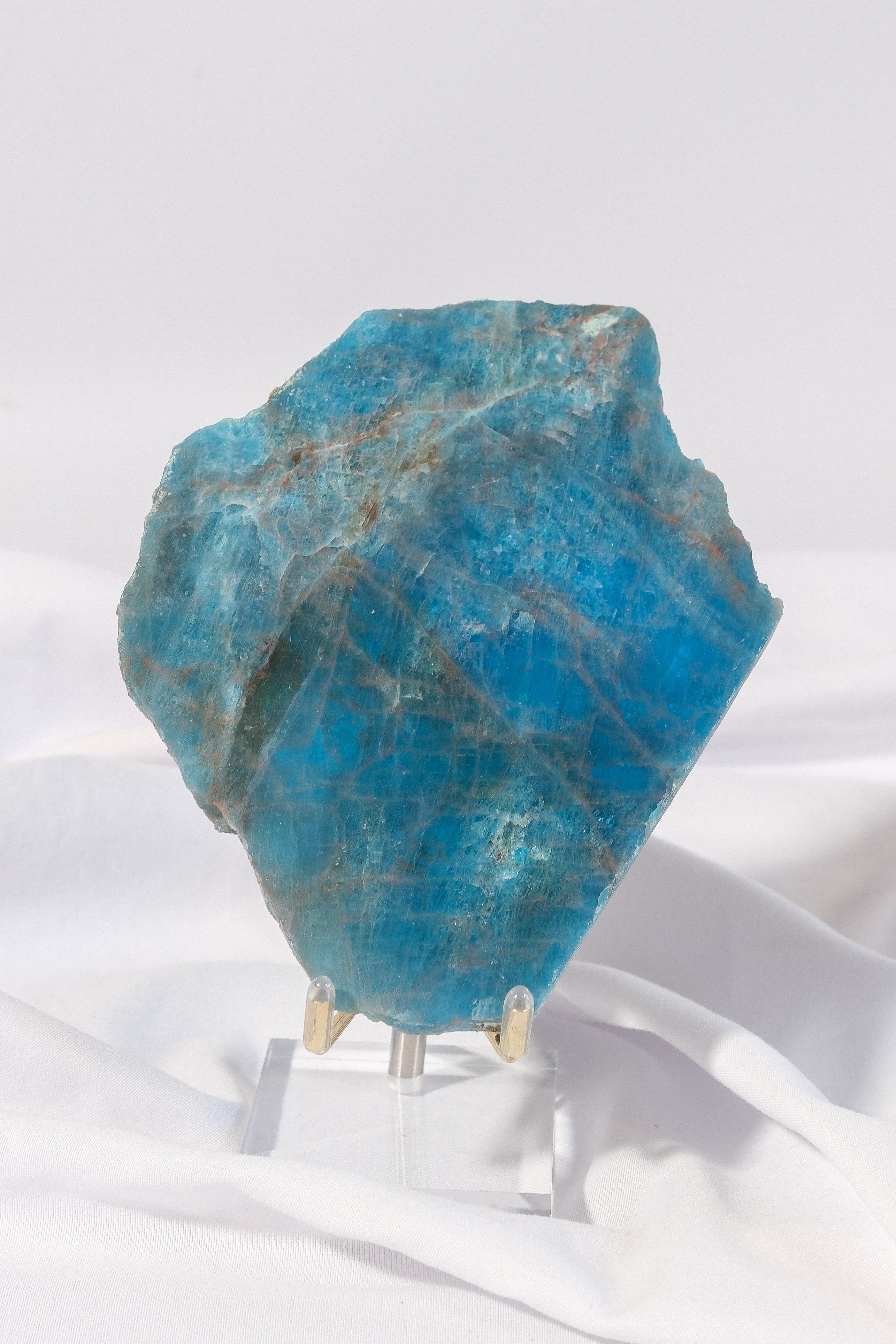 Blue Apatite Slab