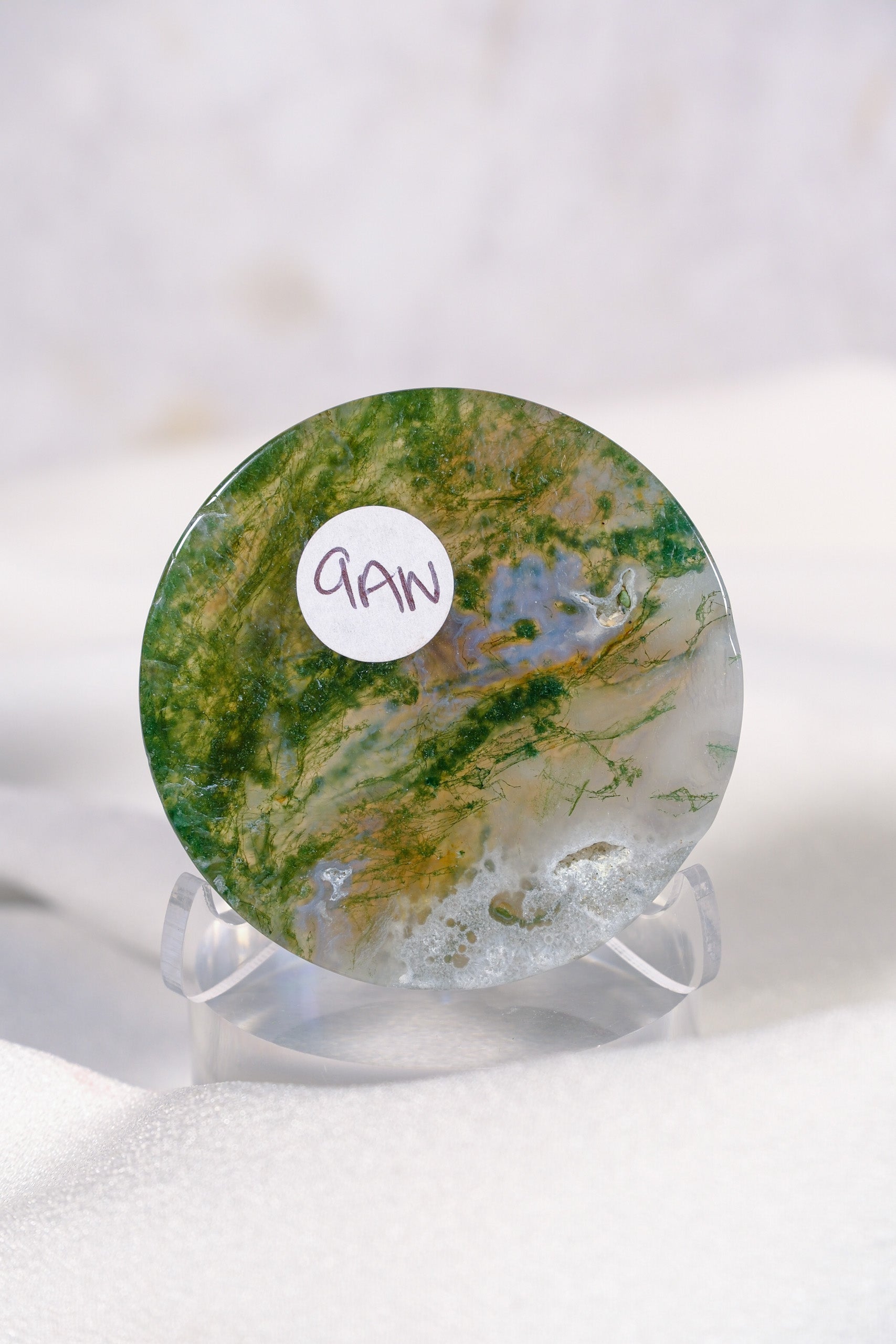 Moss Agate Slice