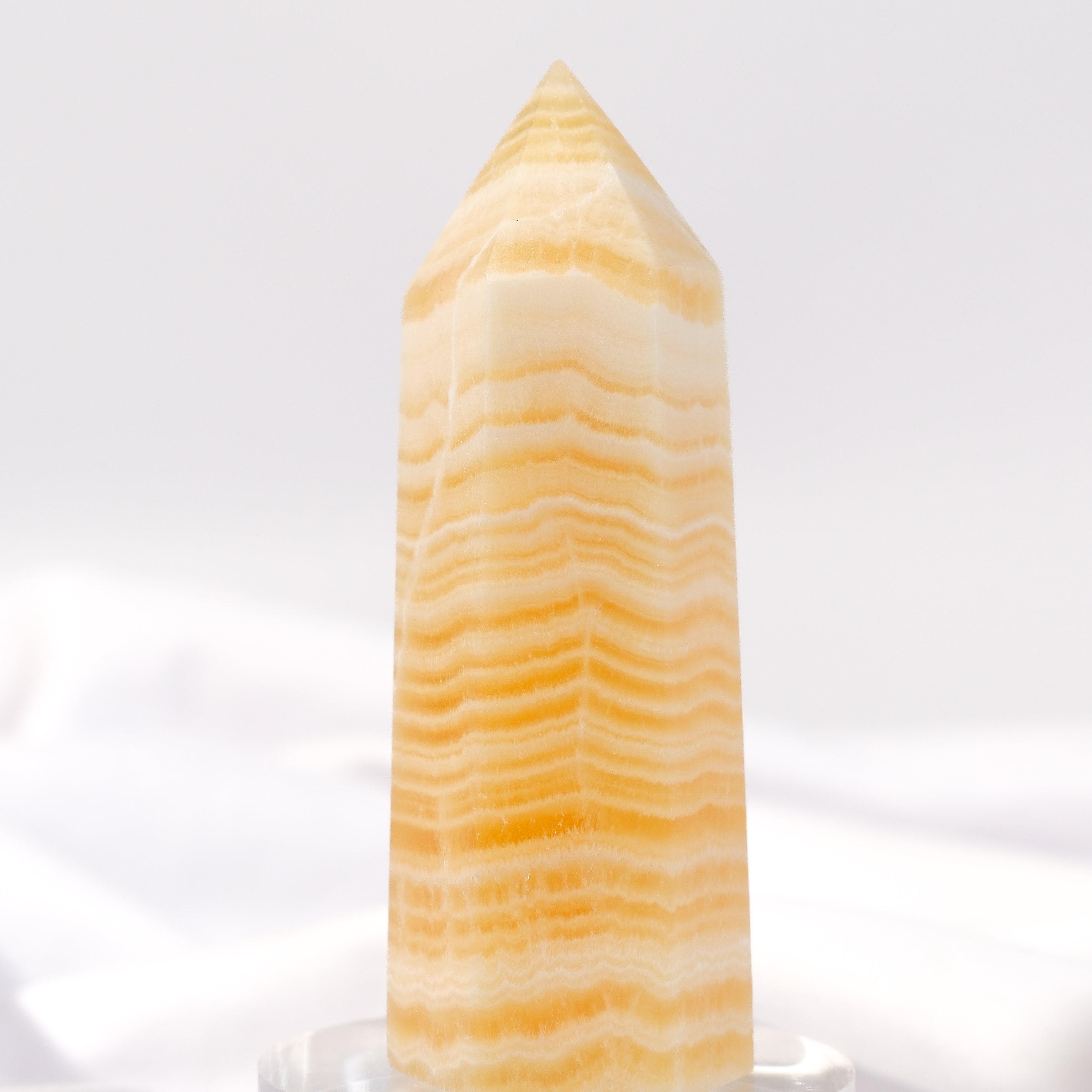 Orange Calcite Tower