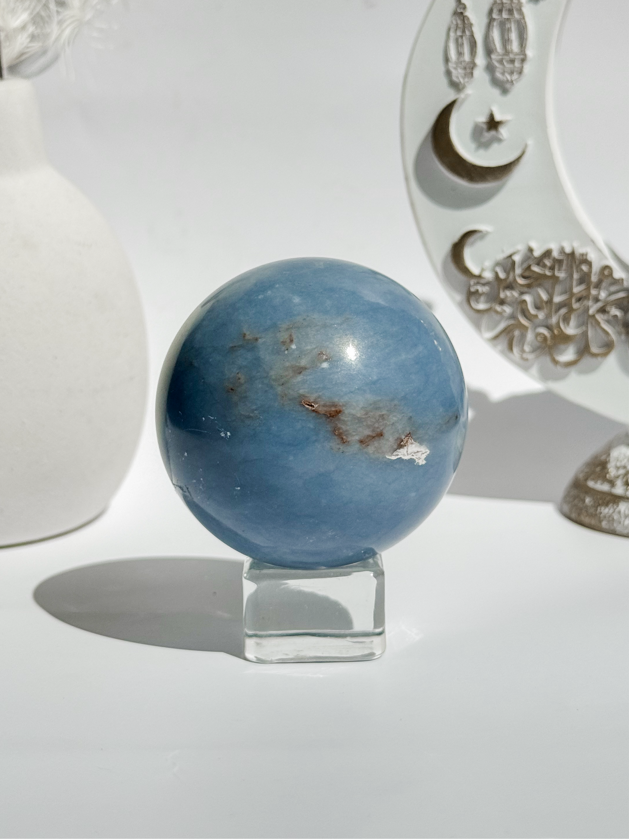 Angelite Sphere